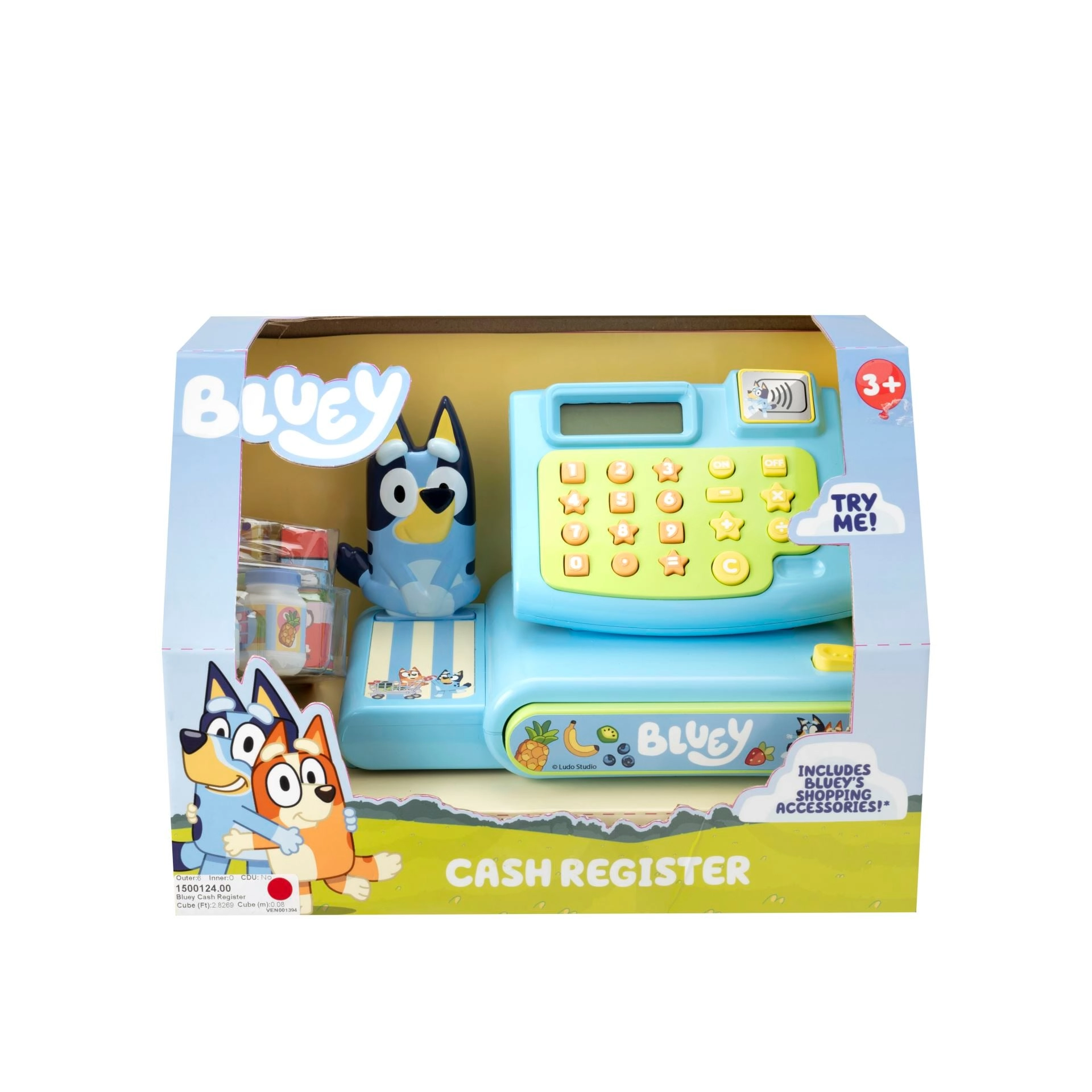 BLUEY Cash Register w/accessories 5063327012441 90427