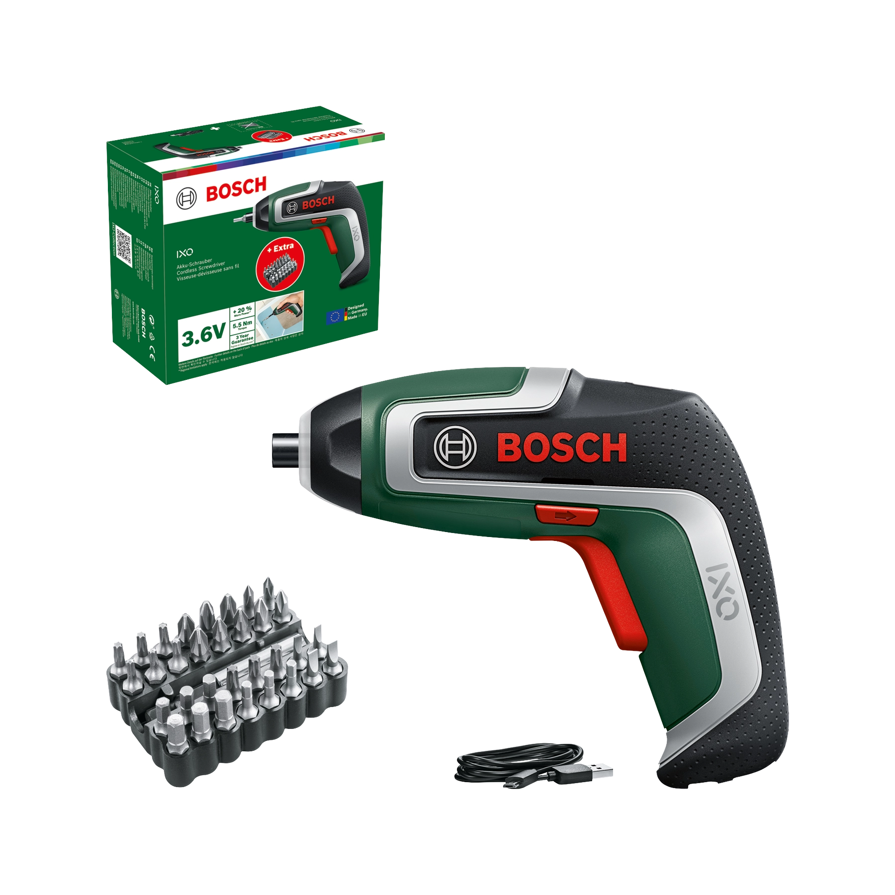 Bosch IXO 7 Level Set Akku-Schrauber
