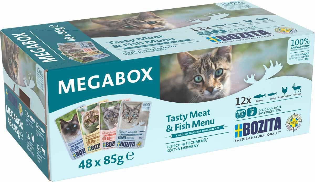 Bozita - Feline Pouch CIS Megabox