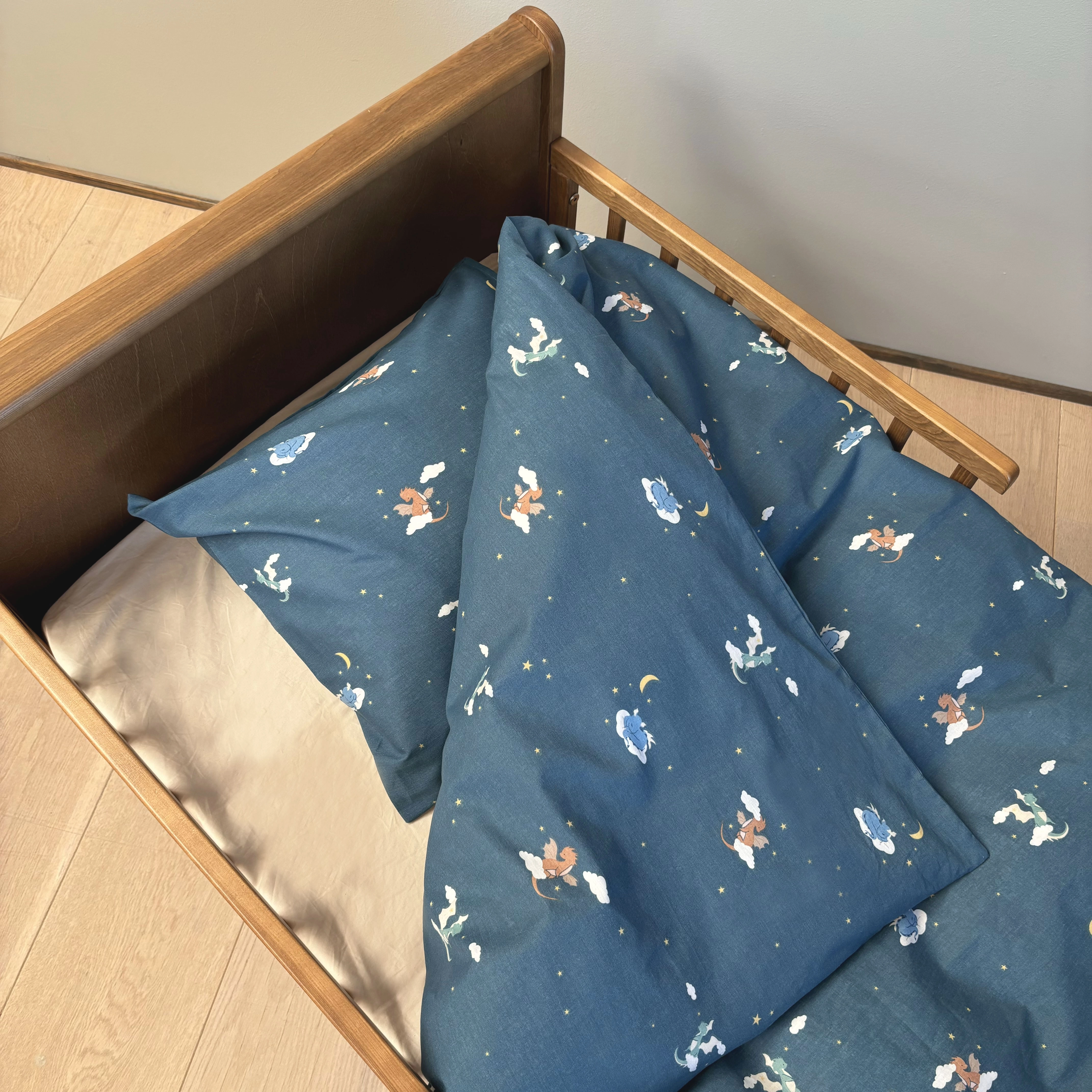 Baby Bed Linen – Dragon Nightsky