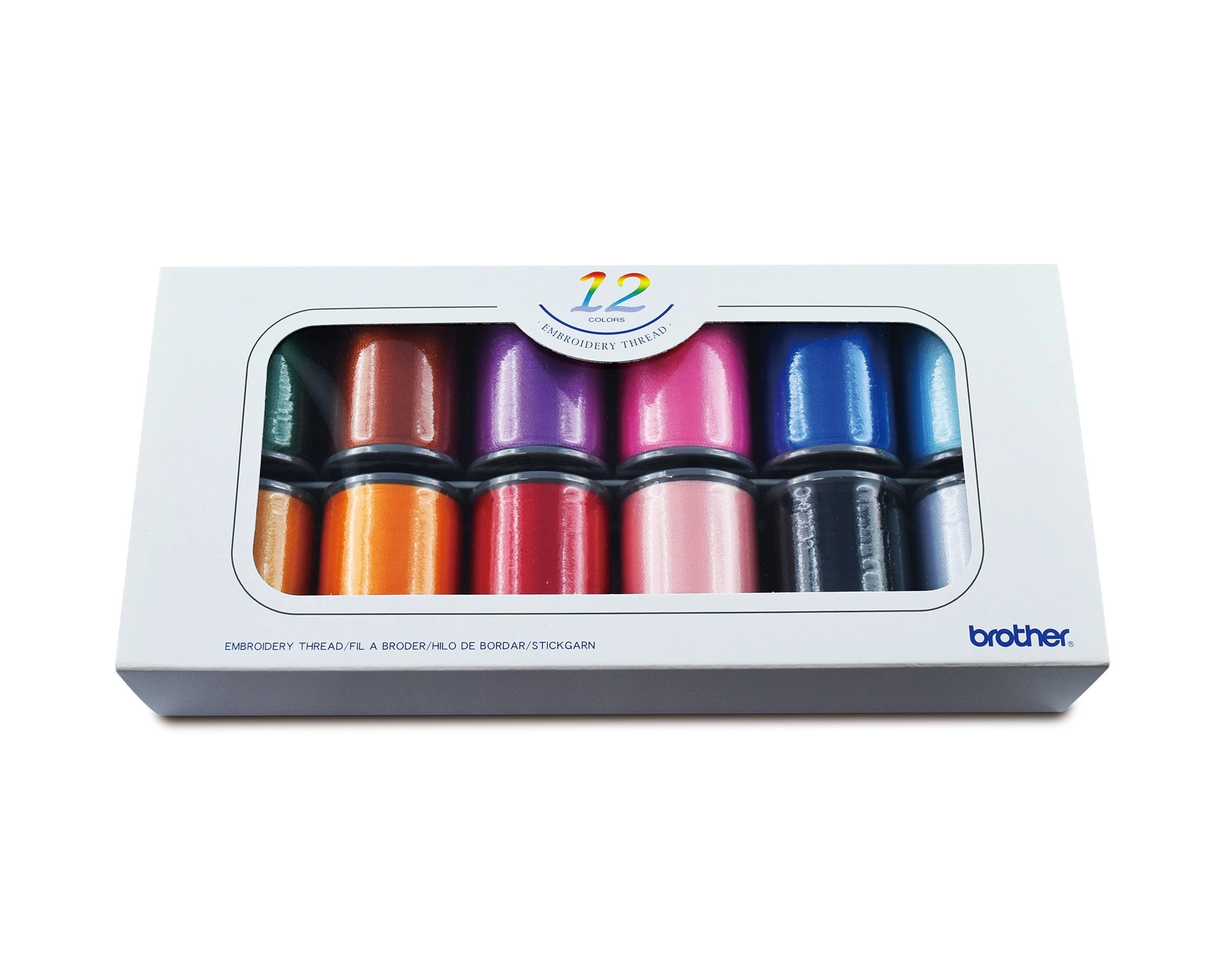 Brother - ETS12 Embroiderythread Set (12