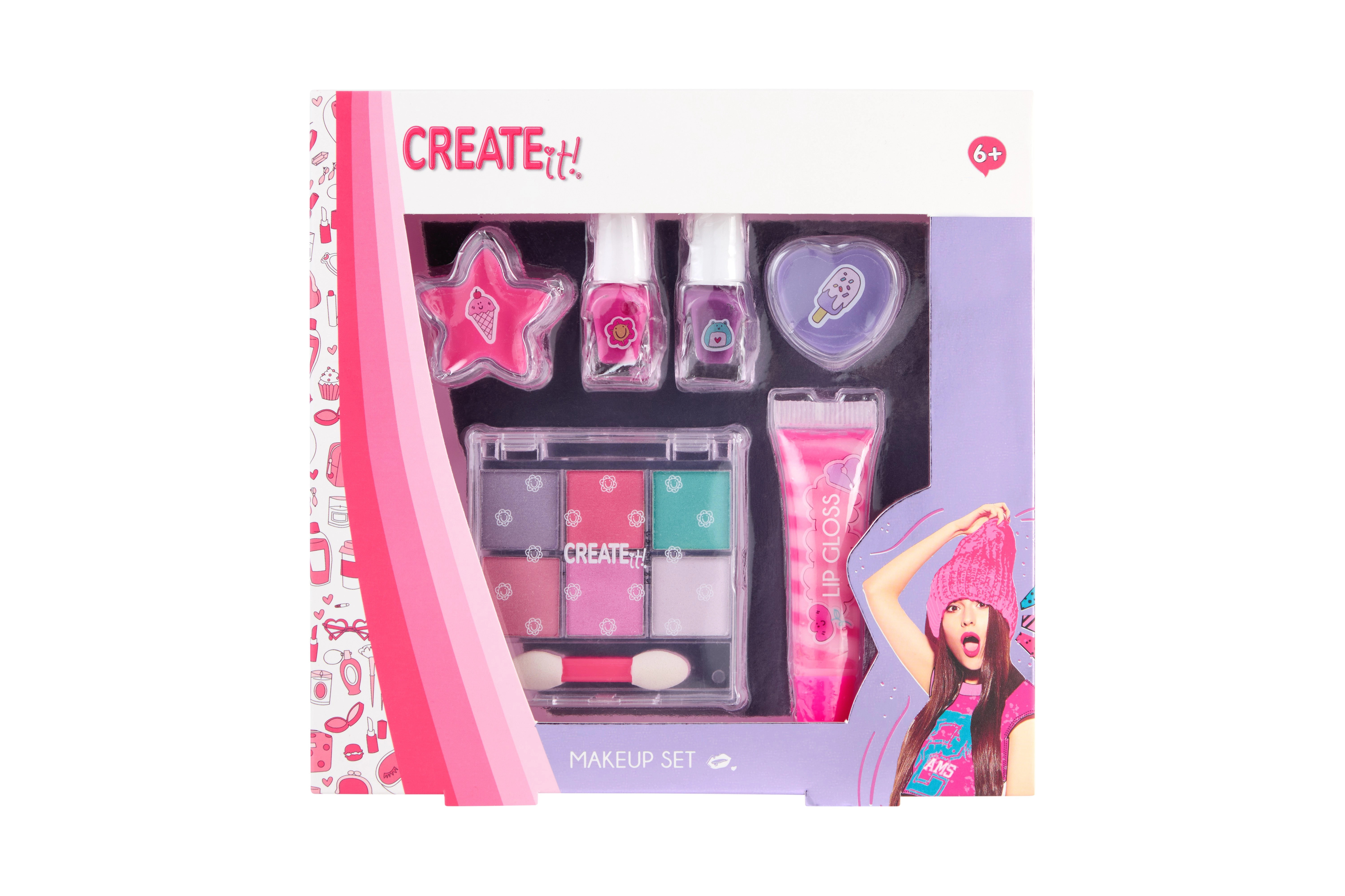 CREATE IT make-up set of roses