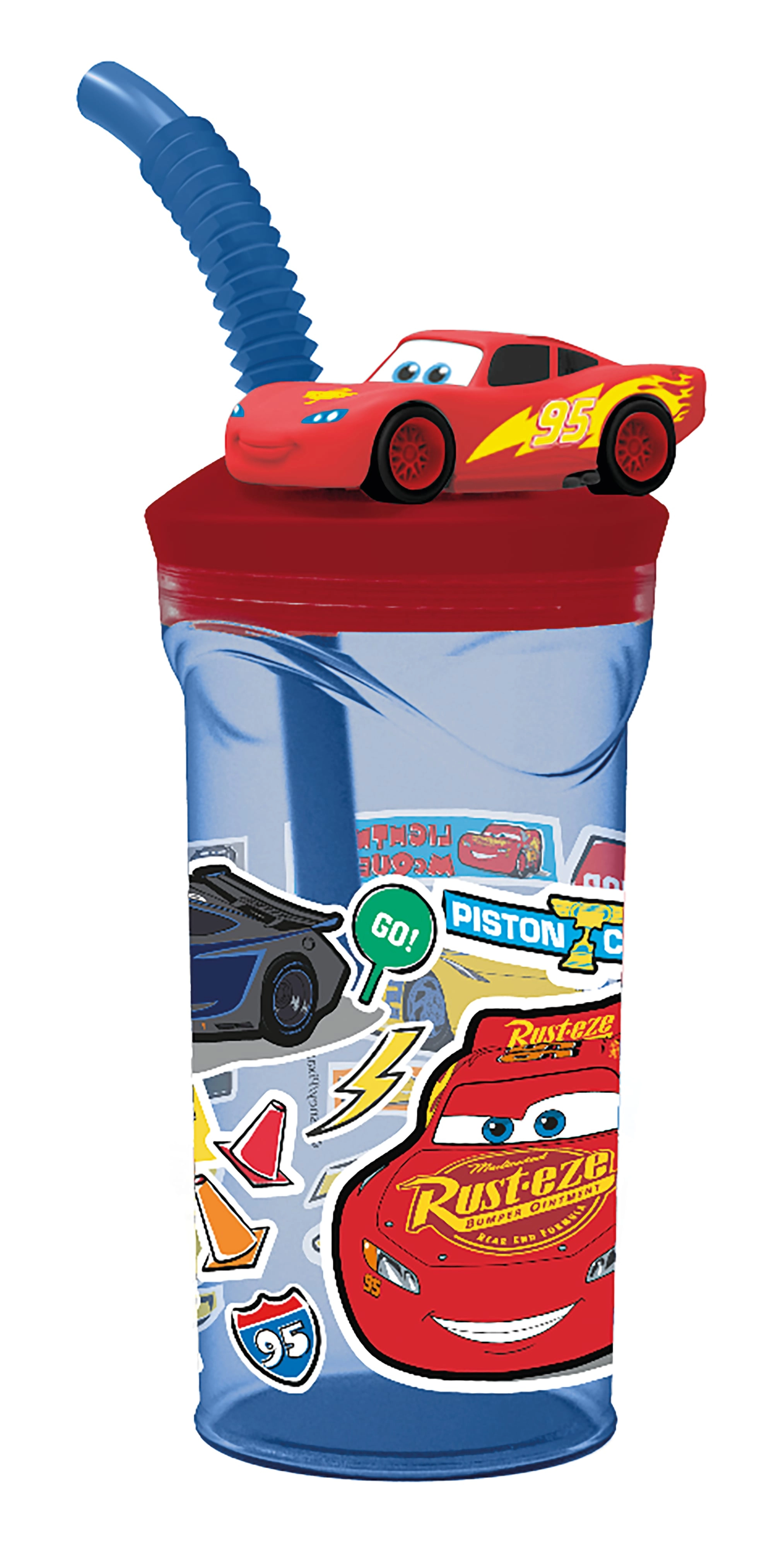 CARS 3D figurine tumbler water bottle