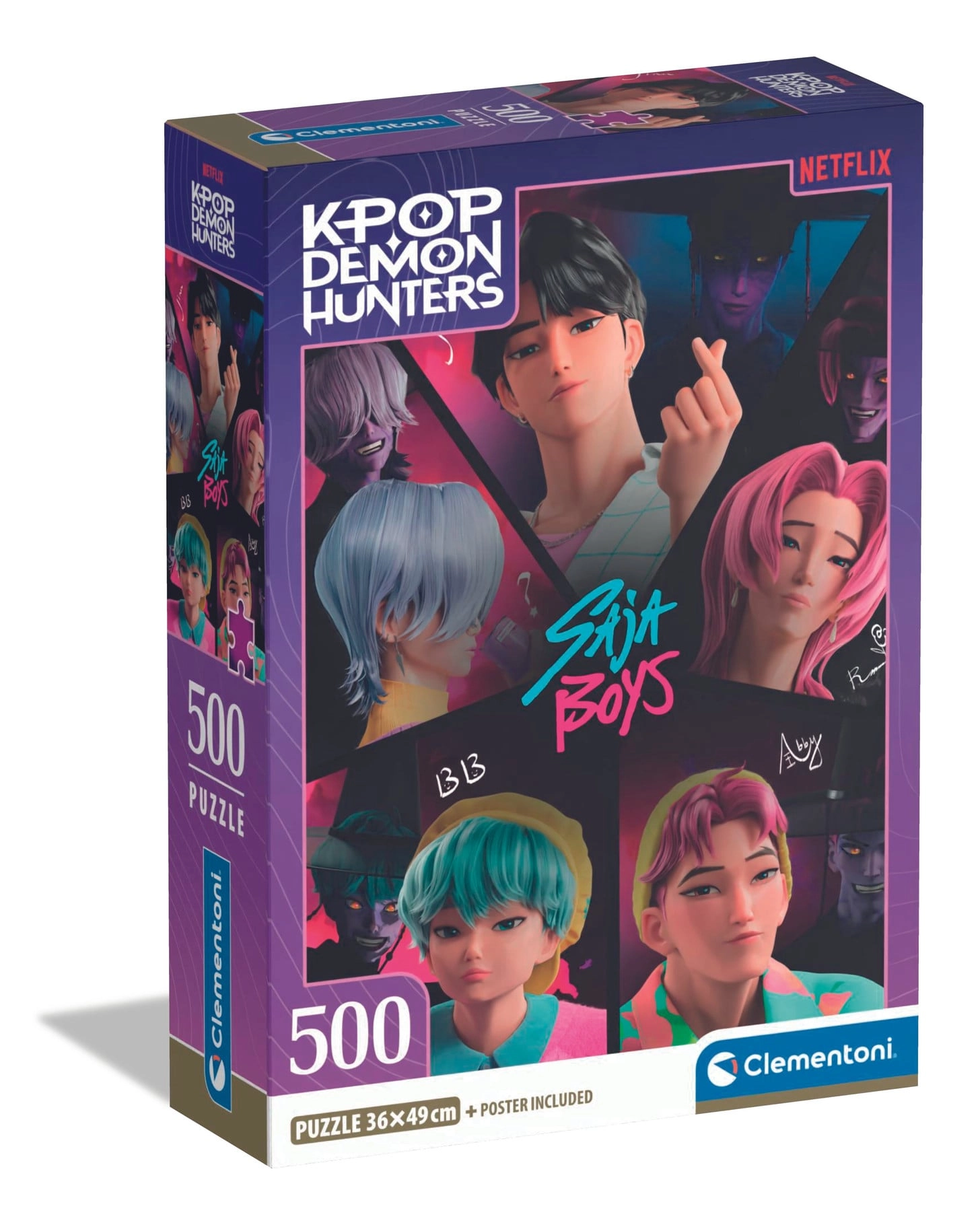 Clementoni: Puzzle 500el. K-Pop Demon Hunters