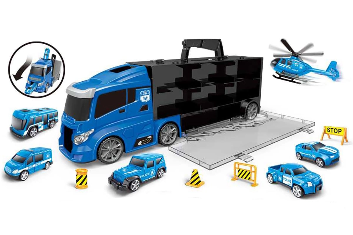 Contruck - Truck with rescue vehicles