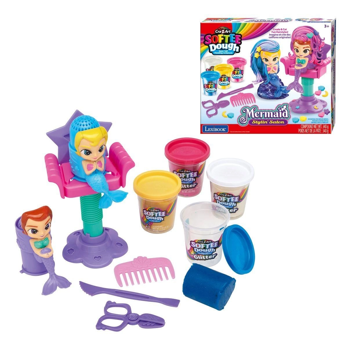 Cra-Z-Art - Softee Dough Sparkling Mermaid