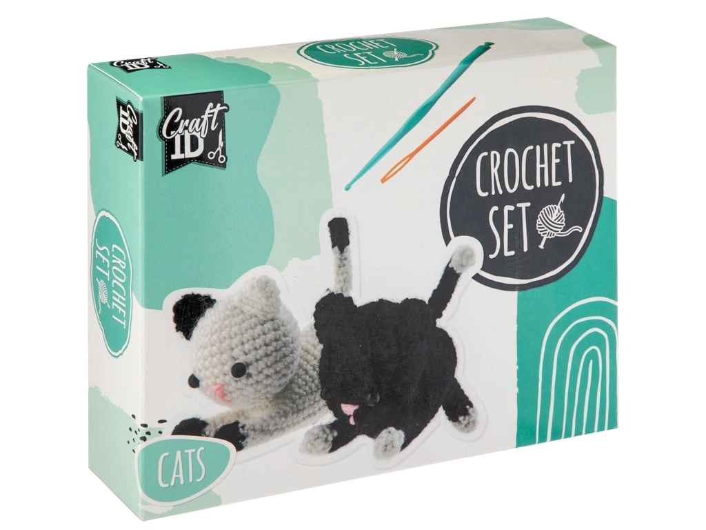 Cats crochet kit 8720257130146 K-CR1701/GE