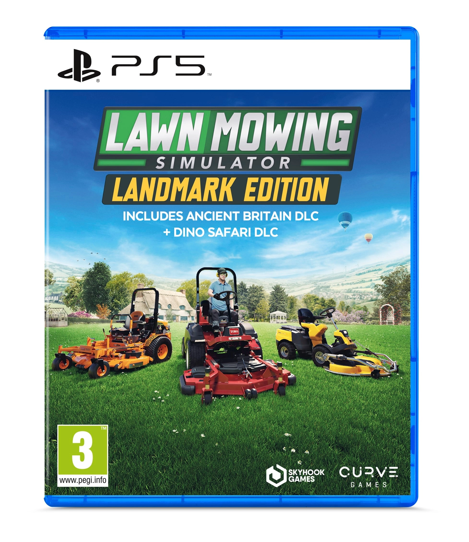 Curve Games Lawn Mowing Simulator -