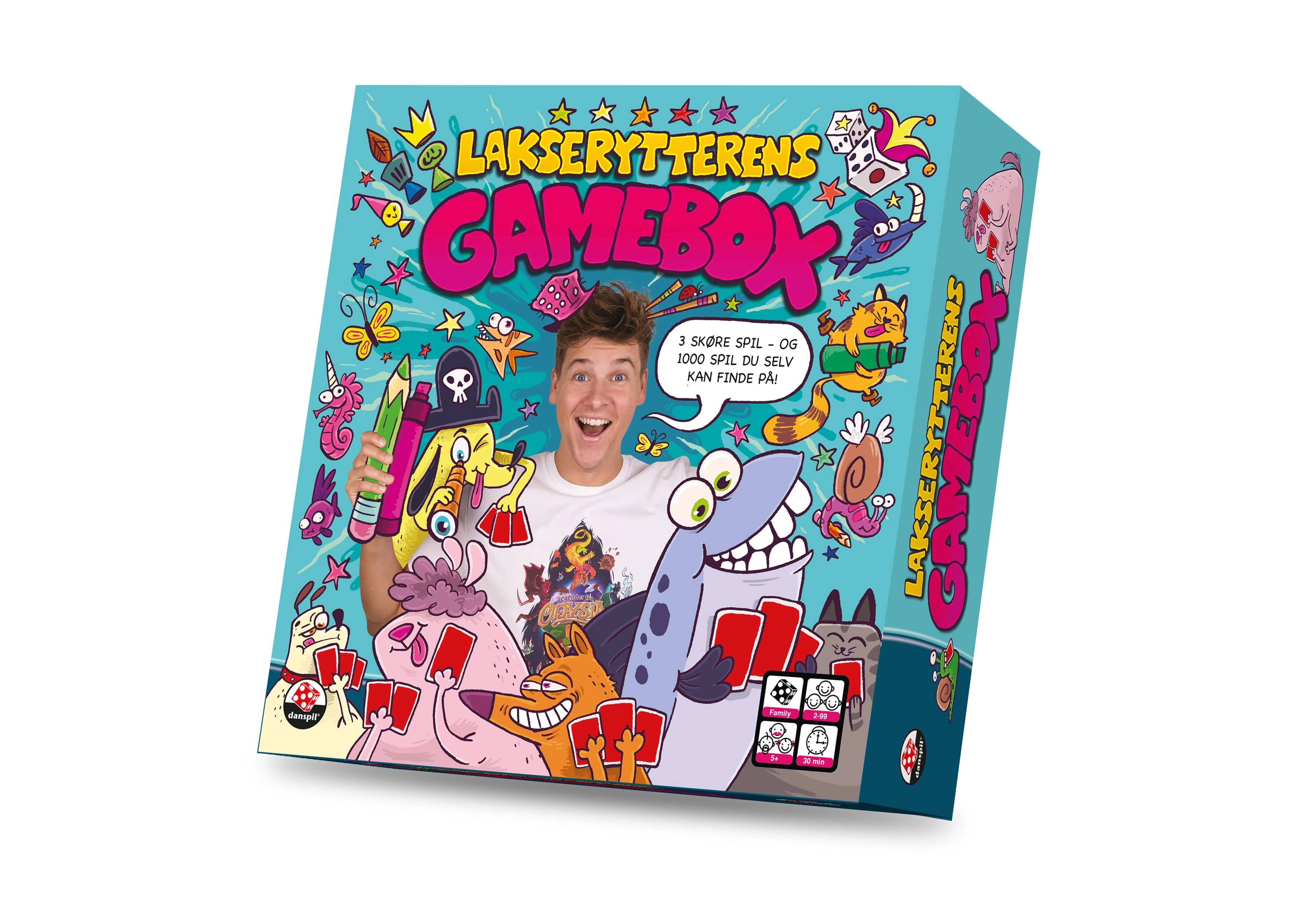 DANSPIL- Lakserytterens GAMEBOX (14103) 101119 1255071