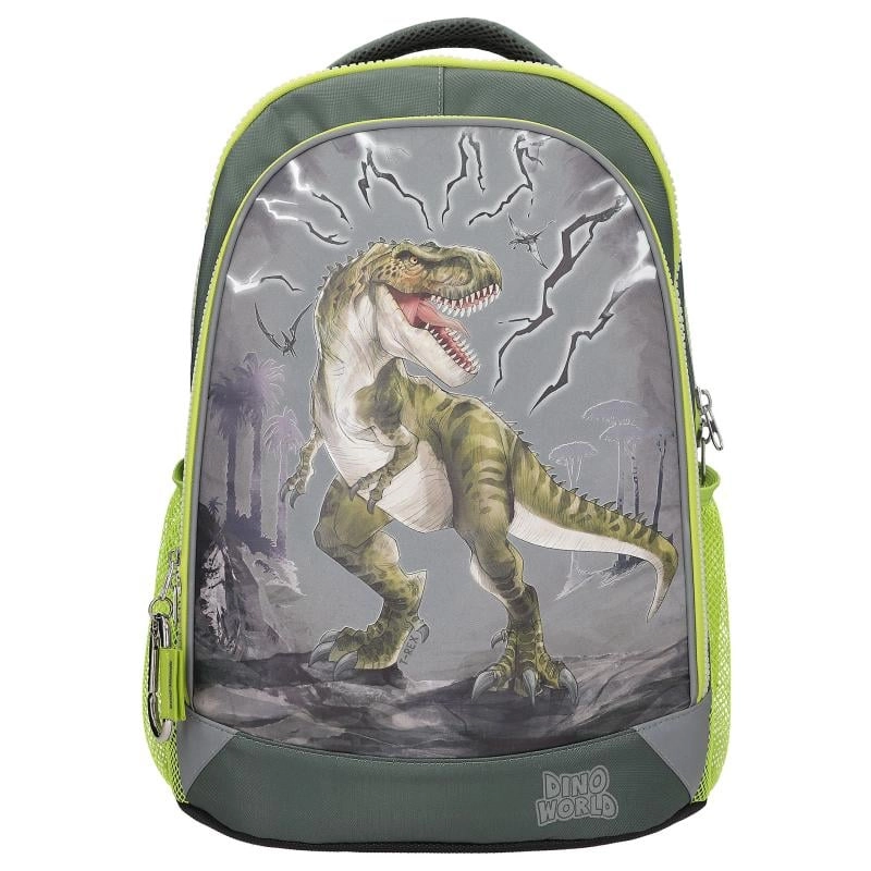 Dino World - Schoolbackpack REFLECTOR (