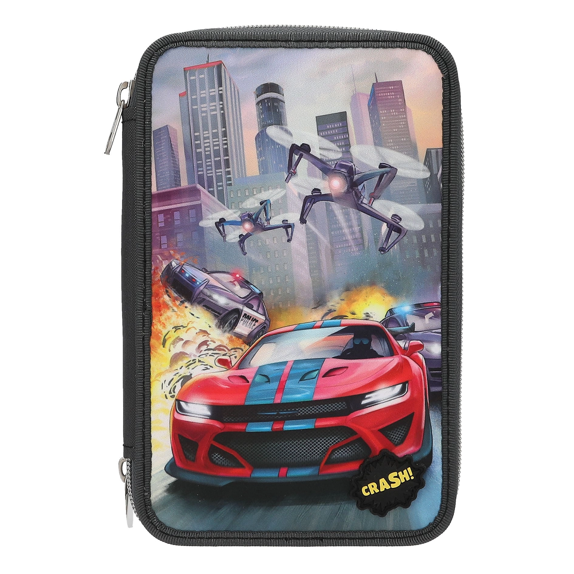 Dino World - Triple Pencil Case