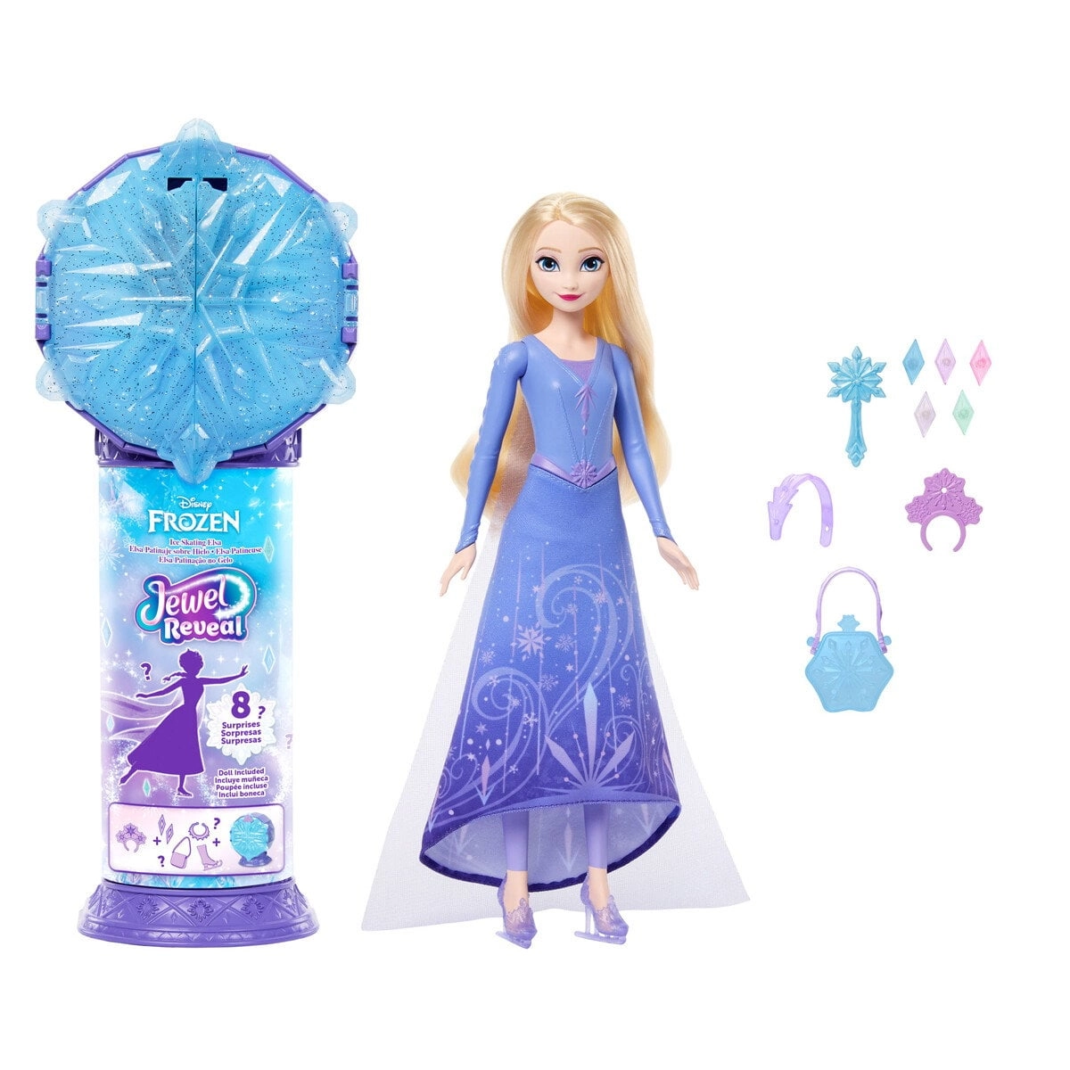 Disney Frozen Jewel Reveal Ice Skating