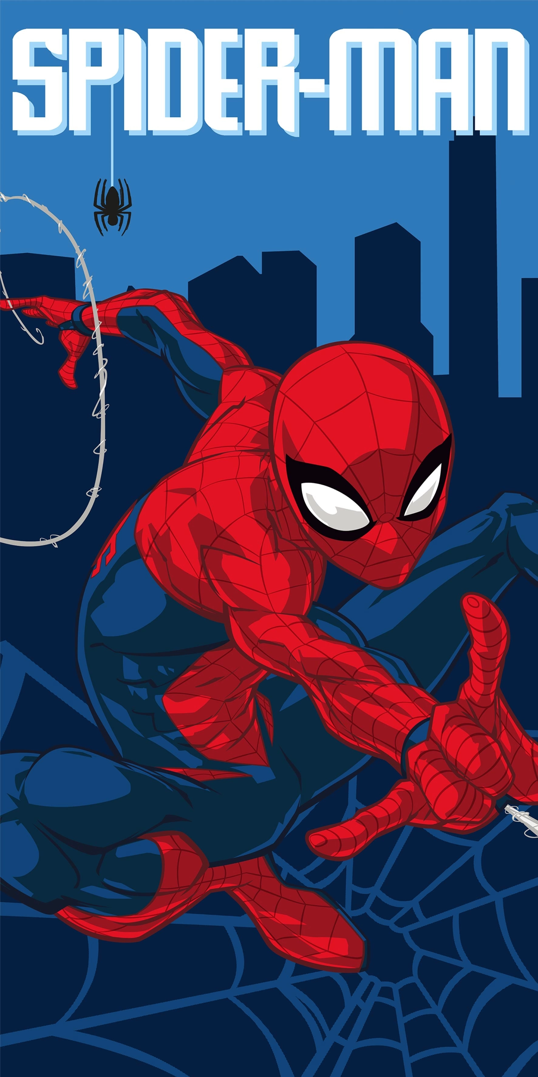 Spiderman - Bath towel - 70x140