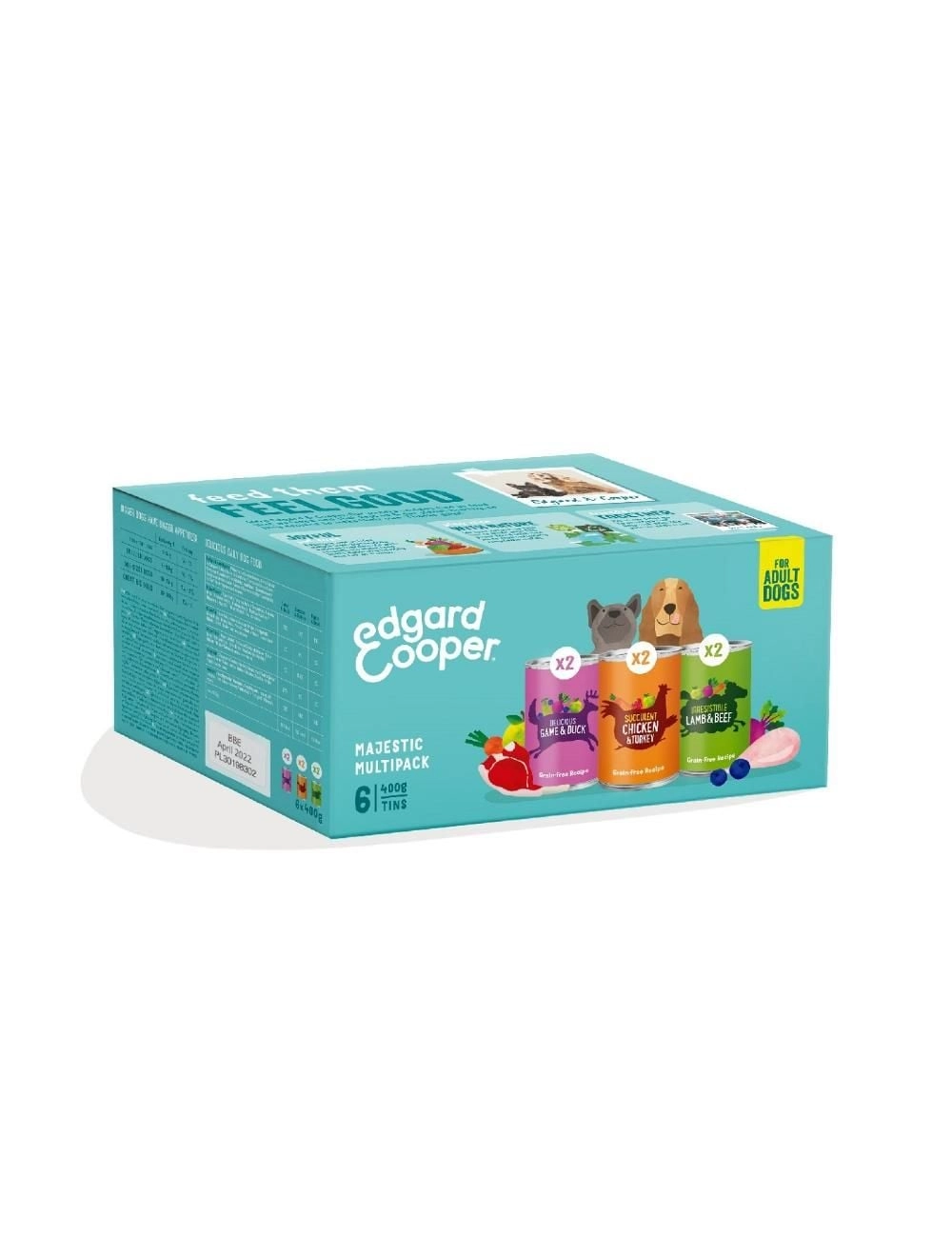 Edgard Cooper - Multipack Chicken/Game/Lamb -