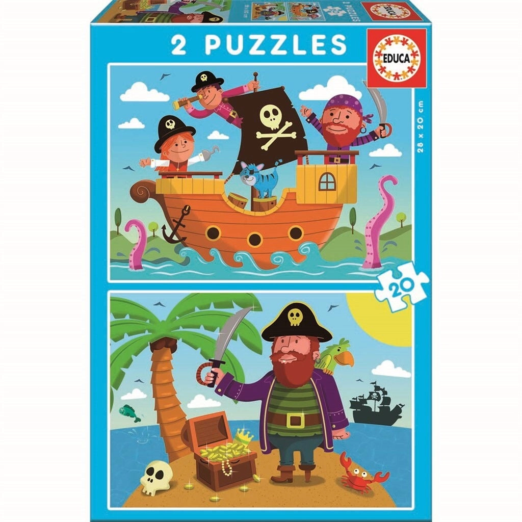 Educa - 2x20 pcs  Pirates (80-17149)