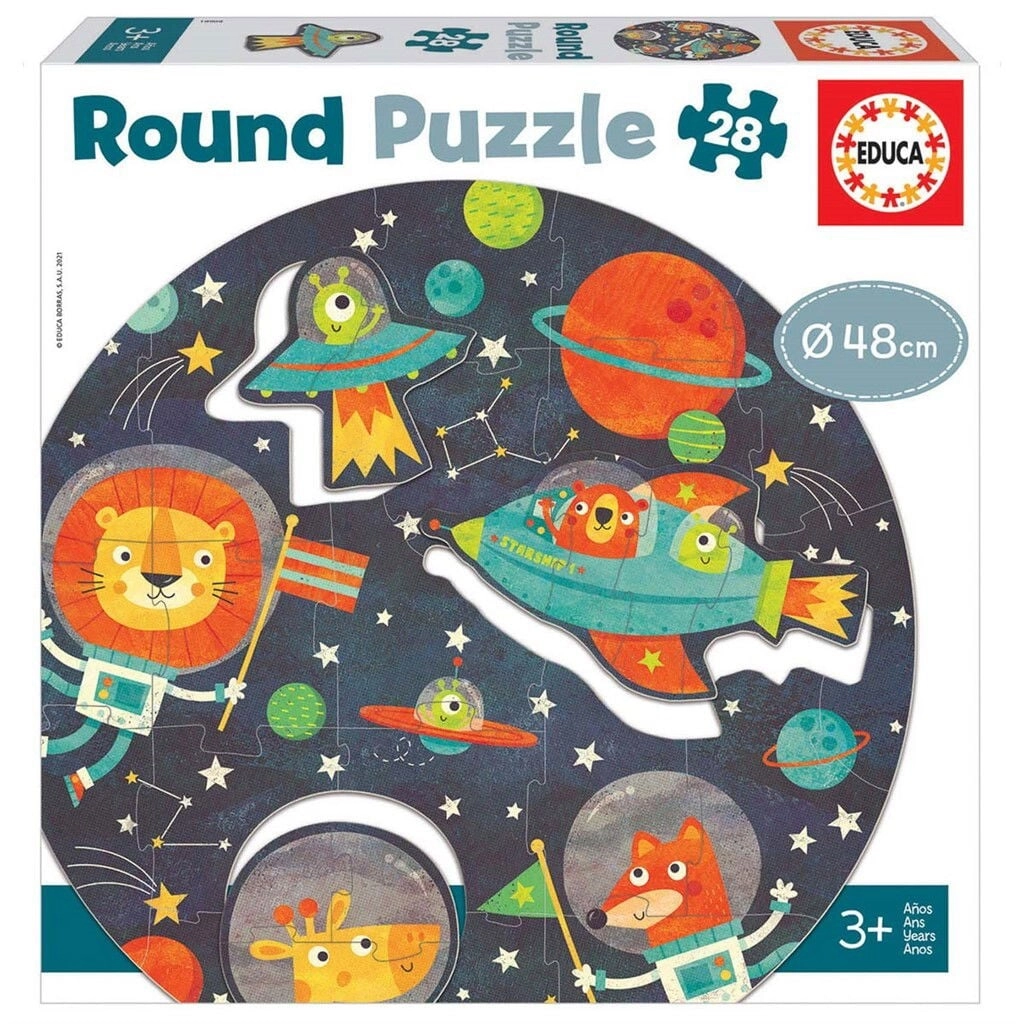 Educa Round Puzzle The Space (80-18908)