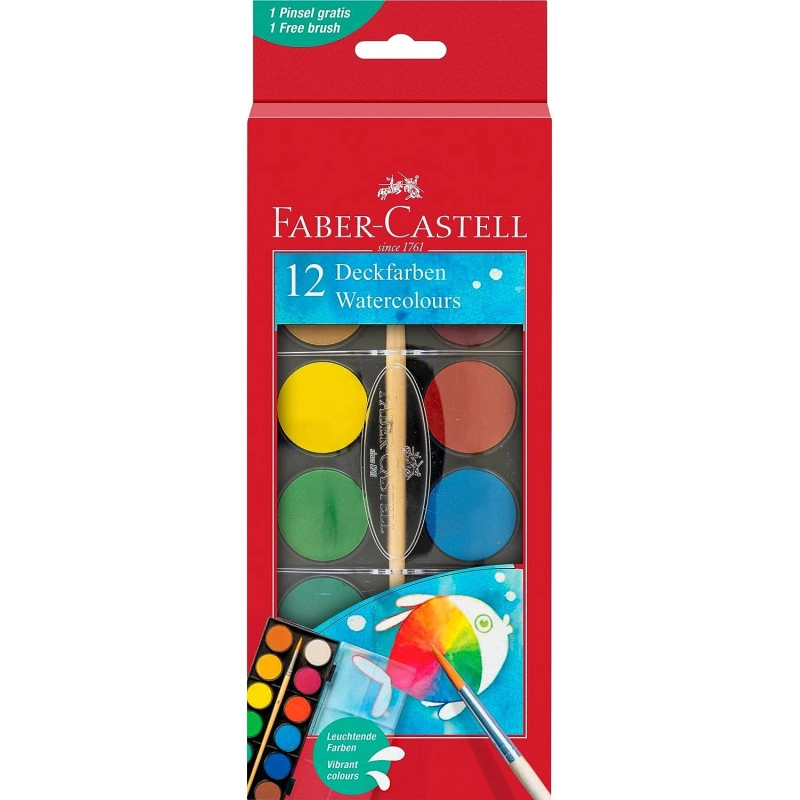 Faber-Castell - Watercolour paint box -