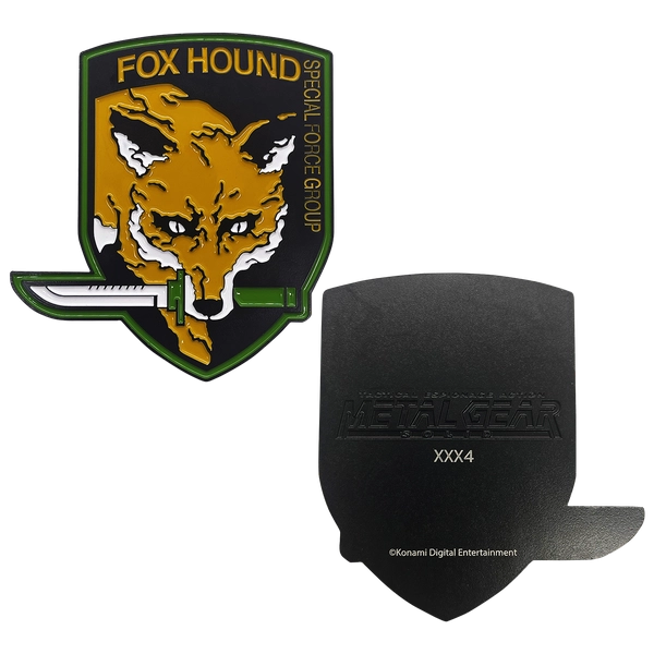 Metal Gear Solid FOXHOUND Insignia Limited