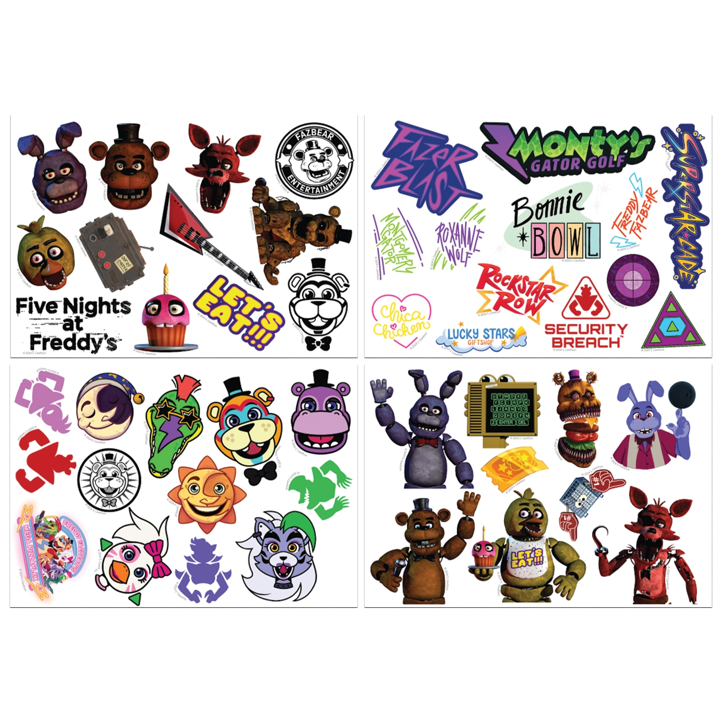 Five Nights at Freddy``s Tech Decal