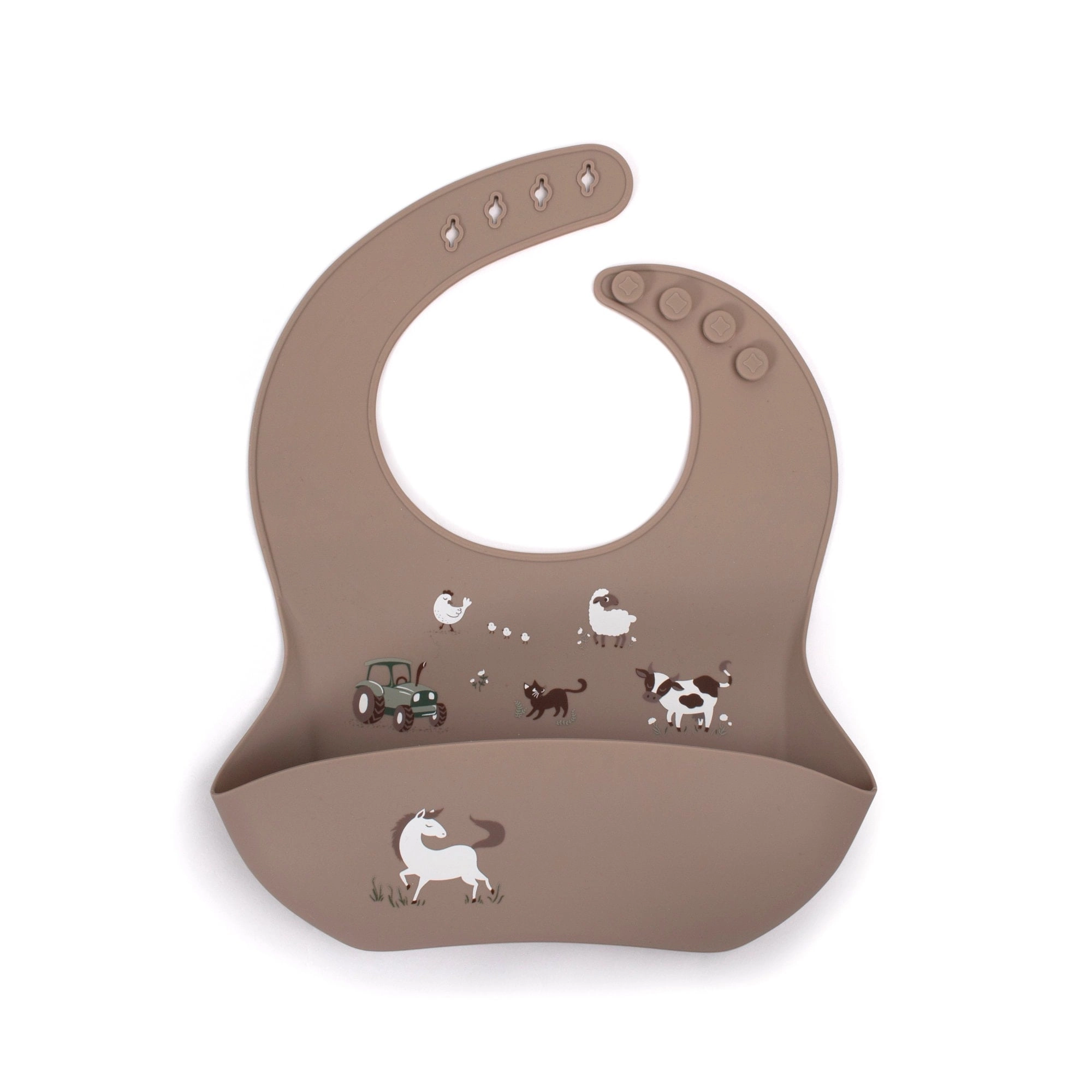 Filibabba - Silicone bib with print