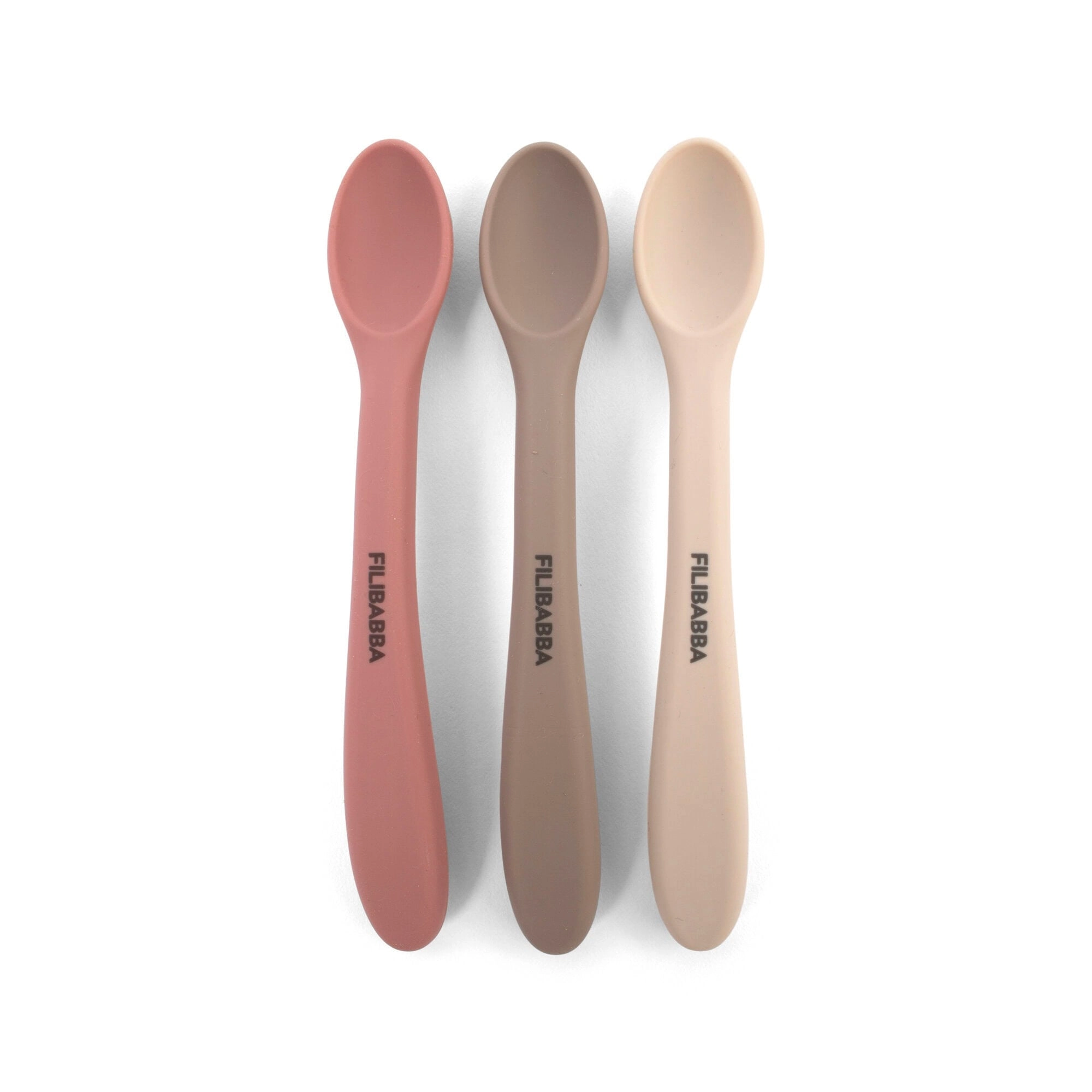 Filibabba - Silicone feeding spoons 3-pack