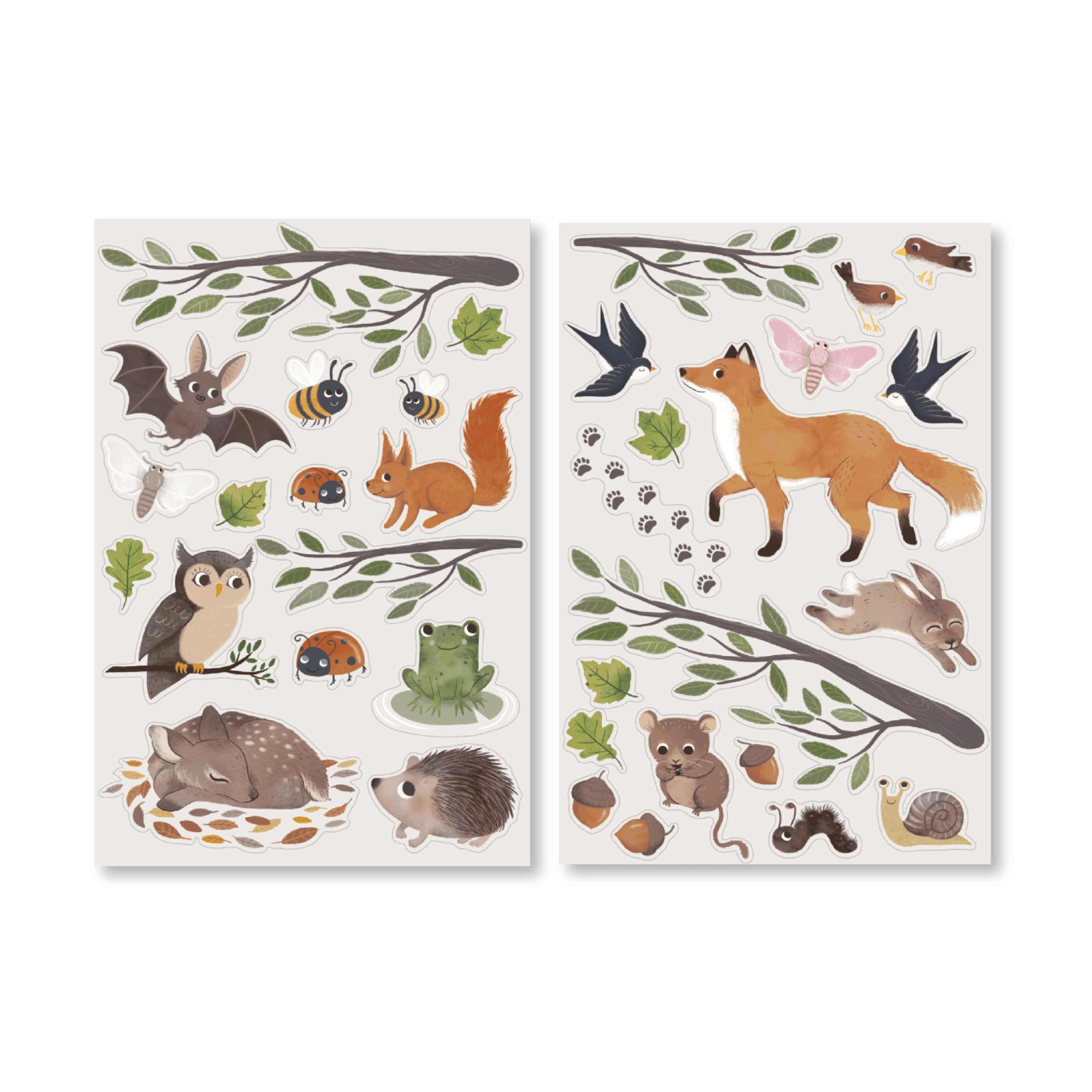 Filibabba - Forest Friends Wallstickers -