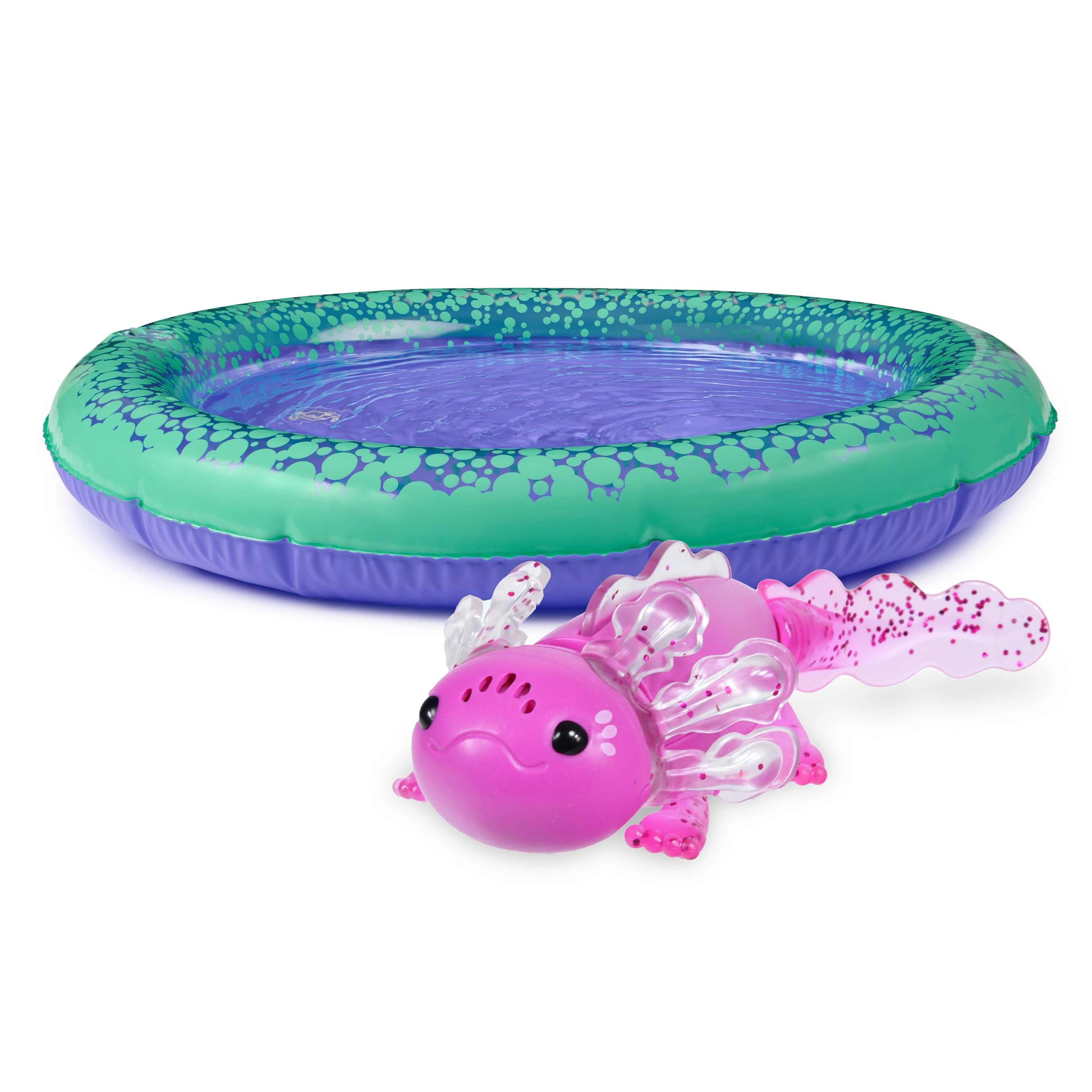 Fingerlings - Magenta Glitter Axolotl with