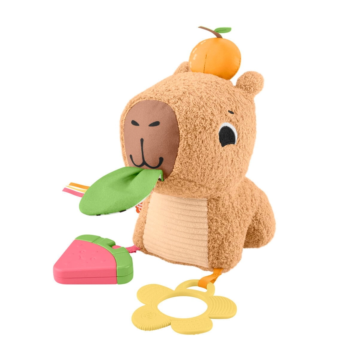 Fisher-Price Snuggly Snacky Capybara Plush Baby