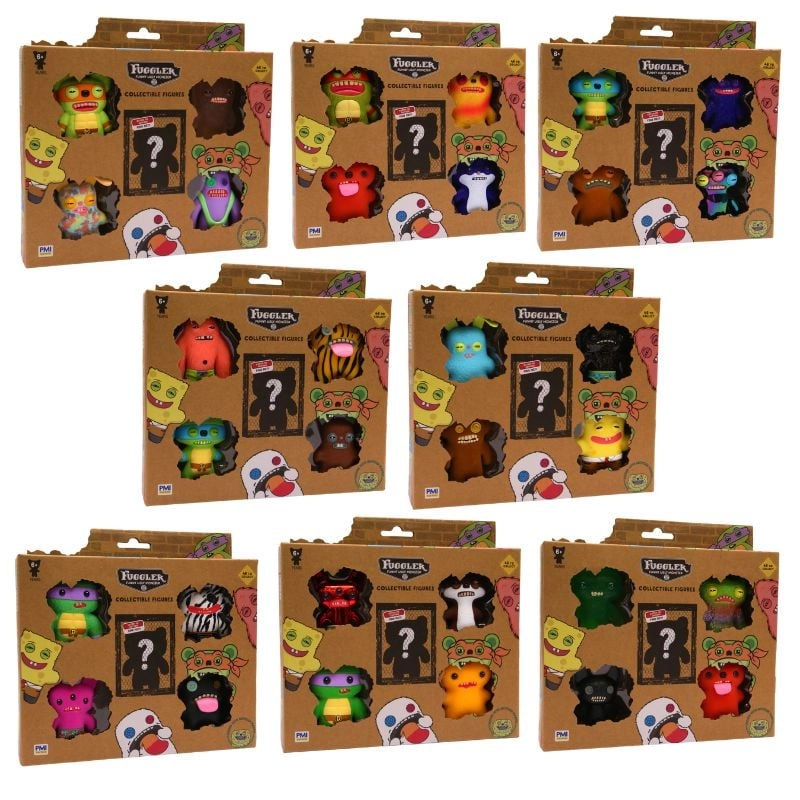 FUGGLER SB/TMNT FIGURE DELUXE 5PK S2