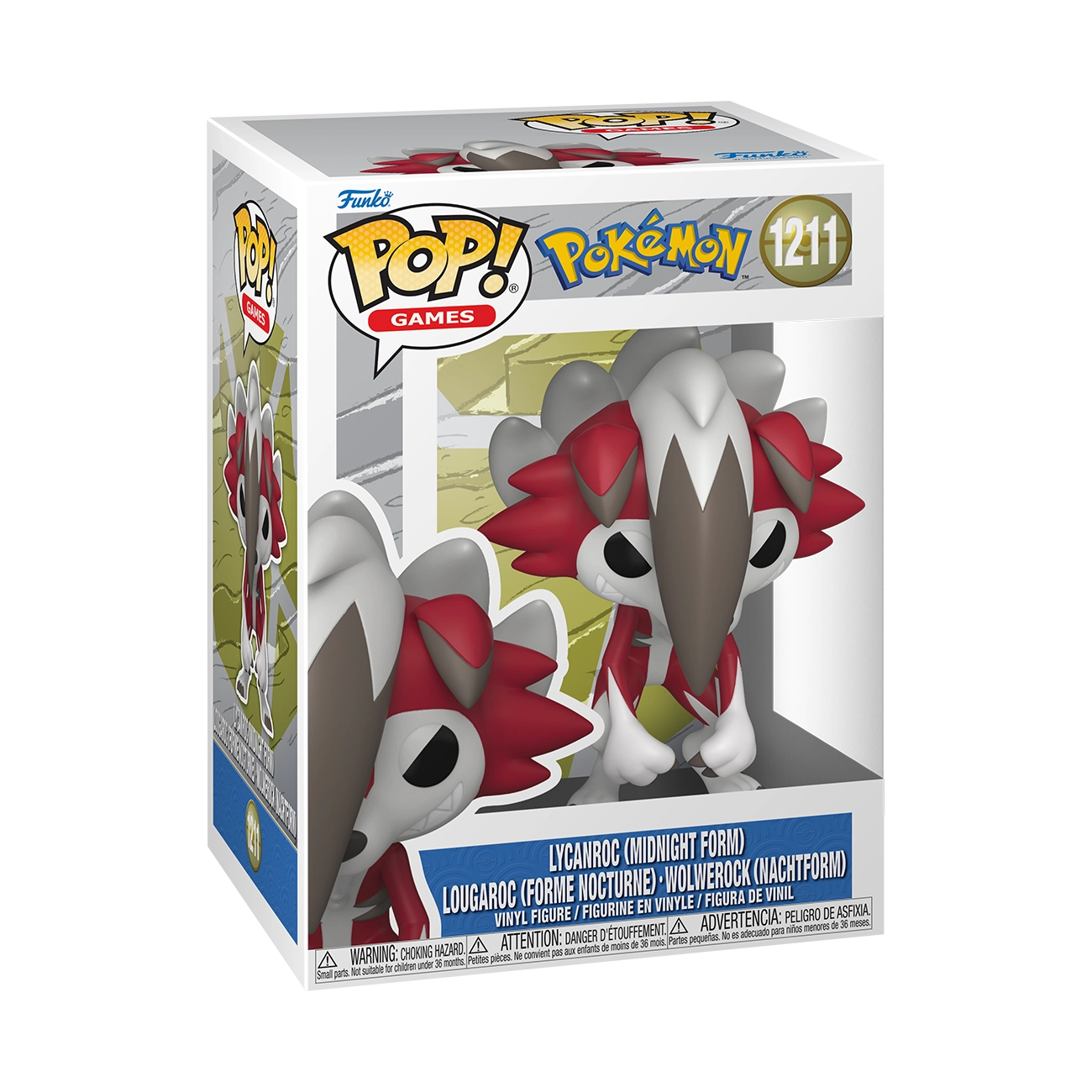 Funko Pop! - Vinyl Pokemon Lycanroc