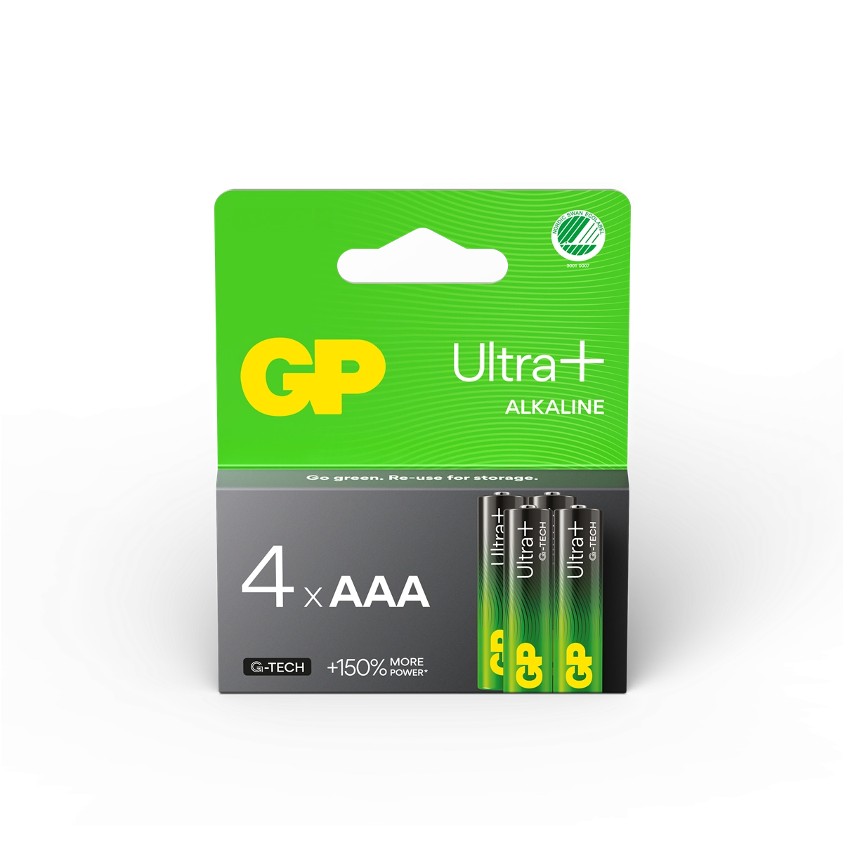 GP Ultra Plus Alkaline Battery Size