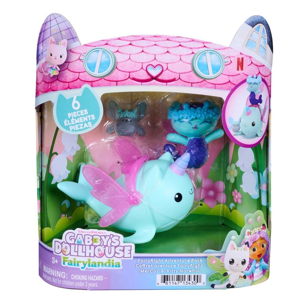 Gabby`s Dollhouse DreamWorks Fairylandia MerCat Kitty