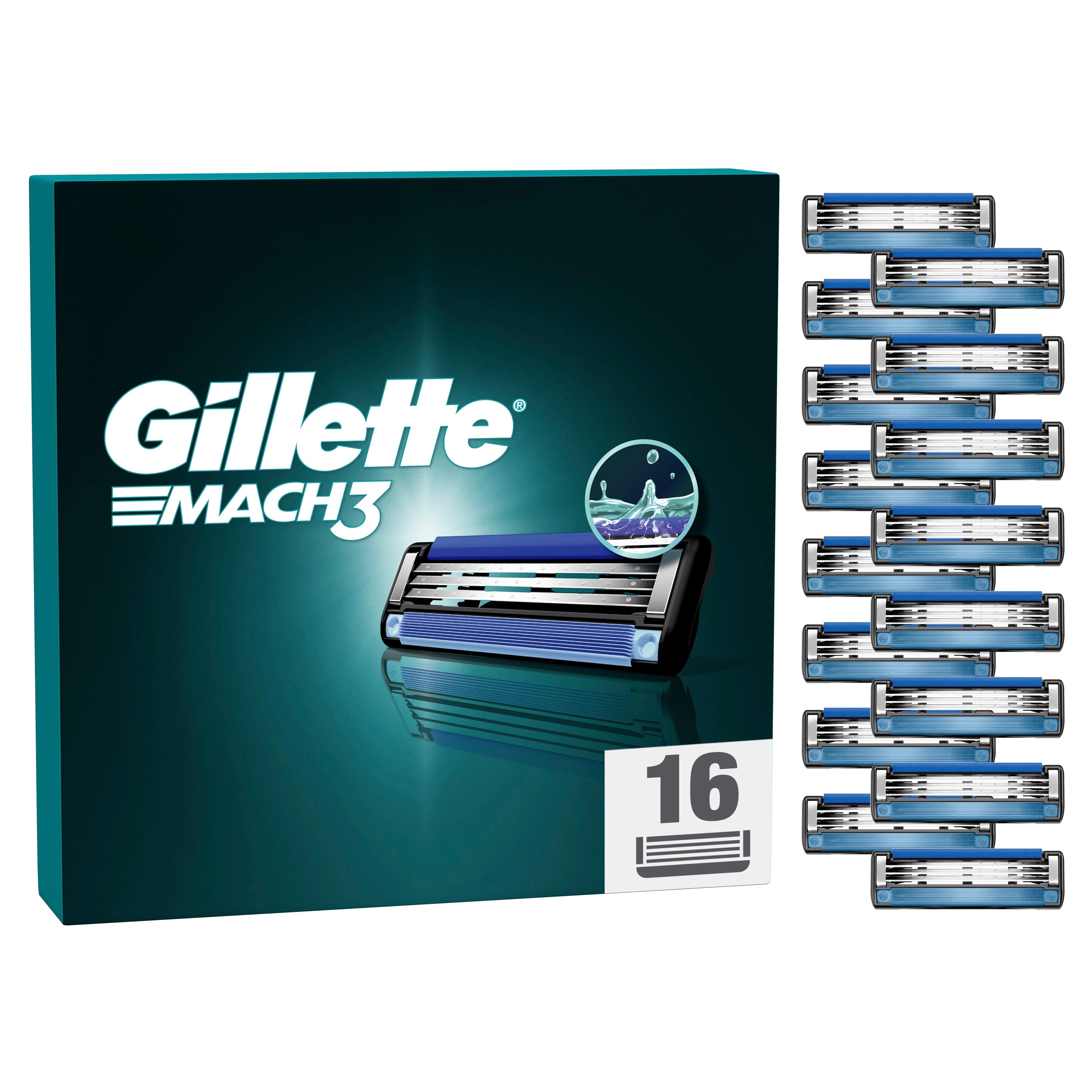 Gillette - Mach3 razor blades -
