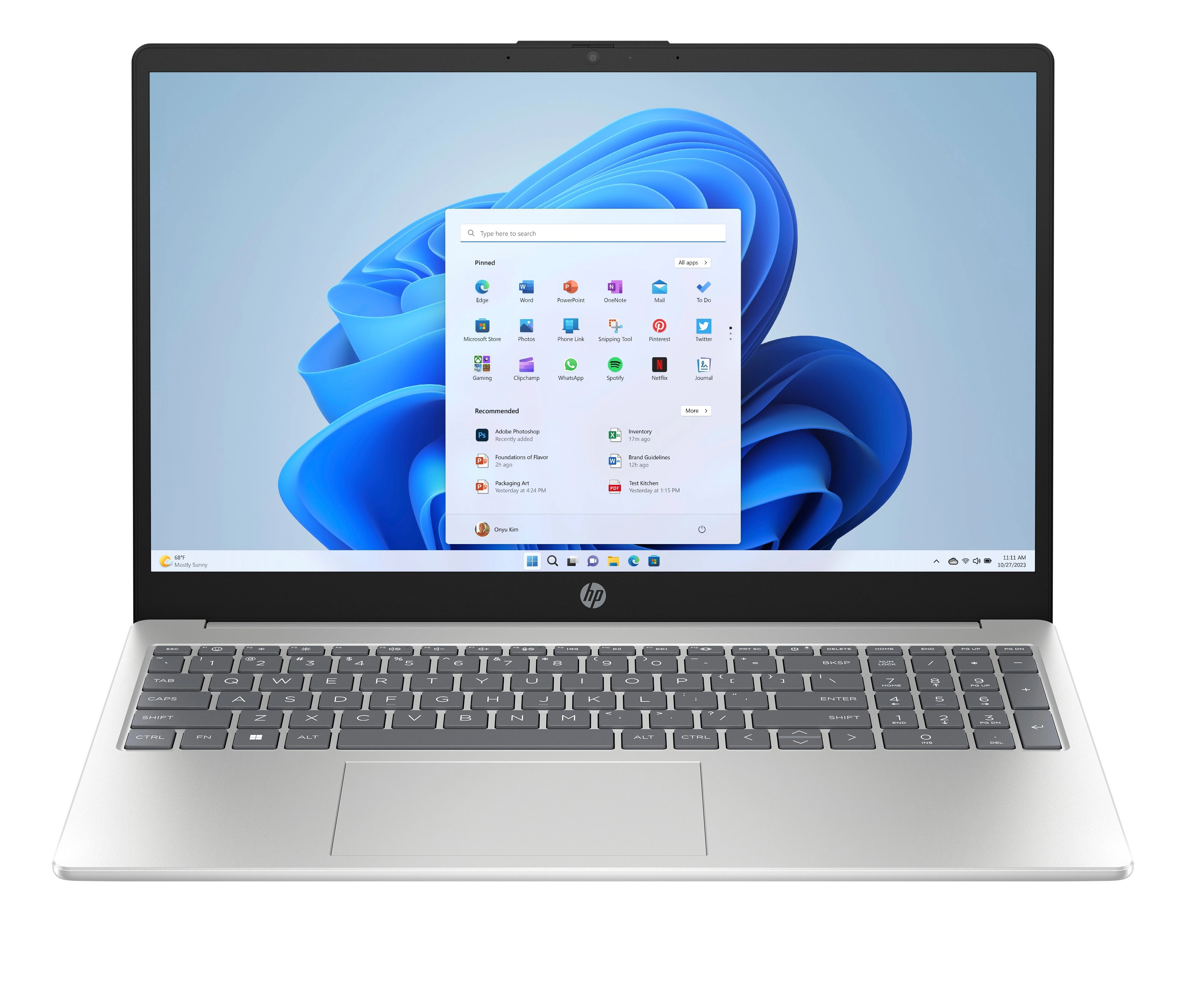 HP - Laptop 15 6 15-fc0073no