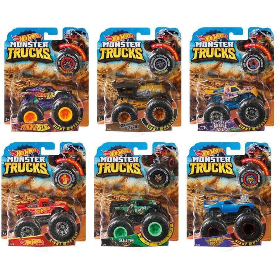 Hot Wheels Monster Trucks 1:64 Scale