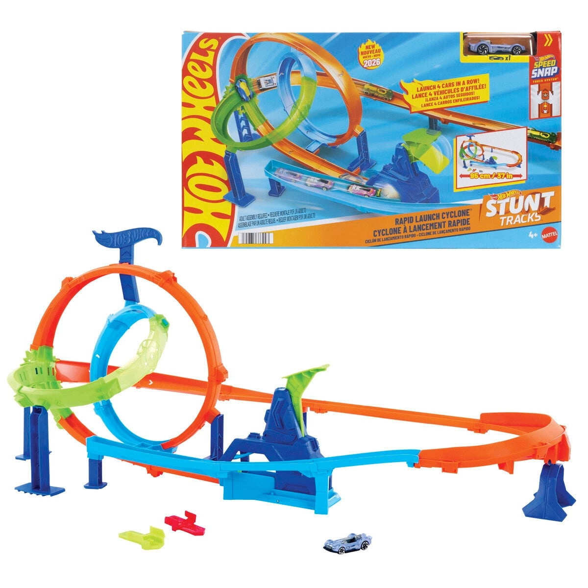 Hot Wheels Stunt Tracks Double Loop