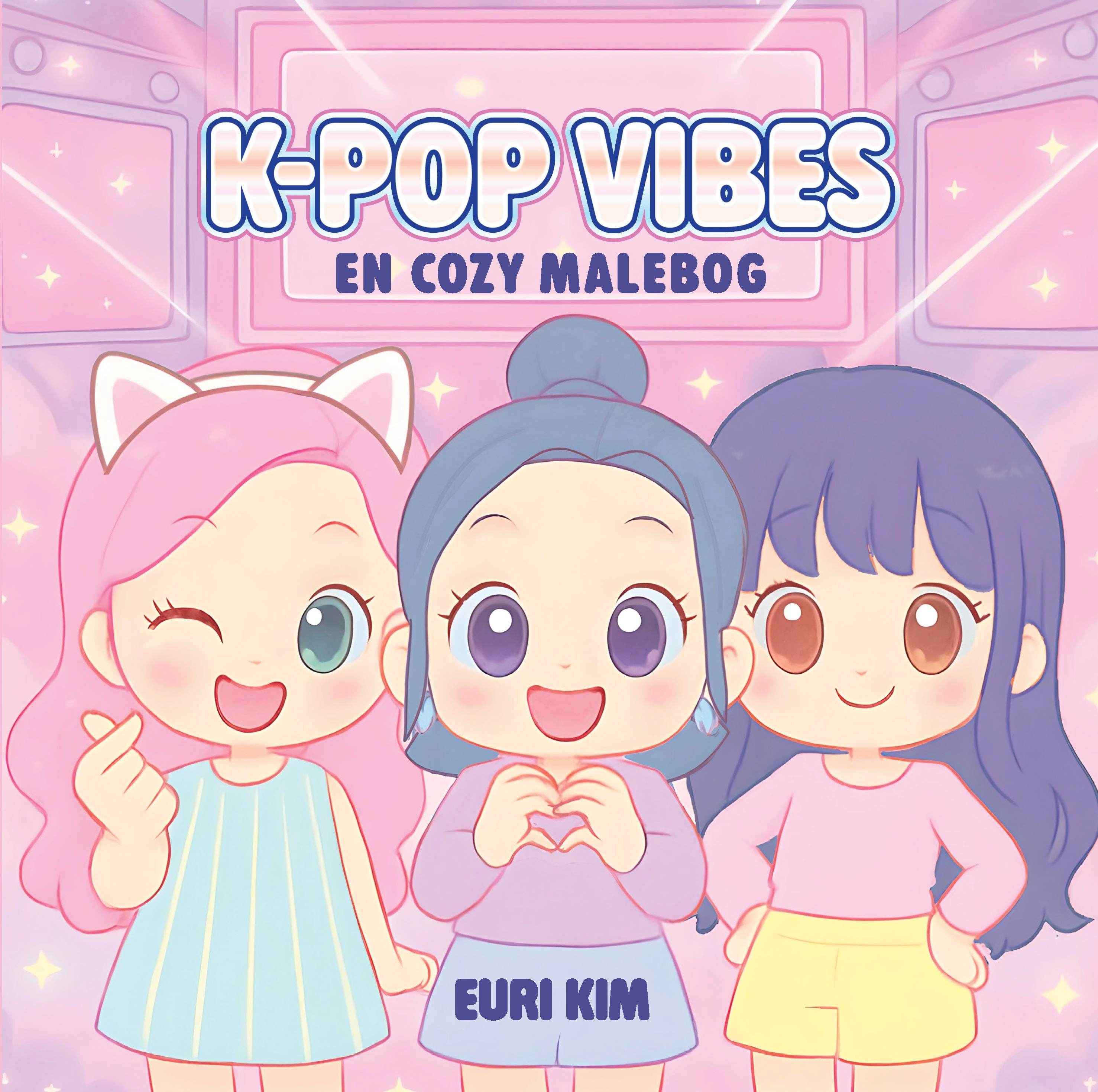 K-Pop - Vibes Cozy Coloring Book
