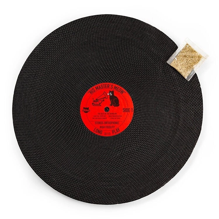 Kikkerland - Record Cat Scratcher -
