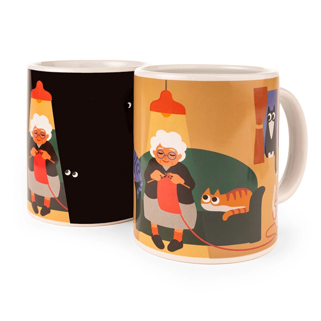 Cat Lady Morph Mug 1283525 CU379