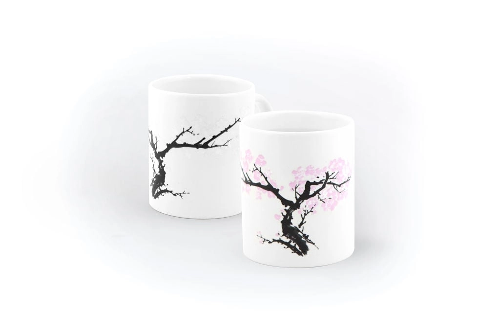 Kikkerland - Morph Mug Cherry Blossom