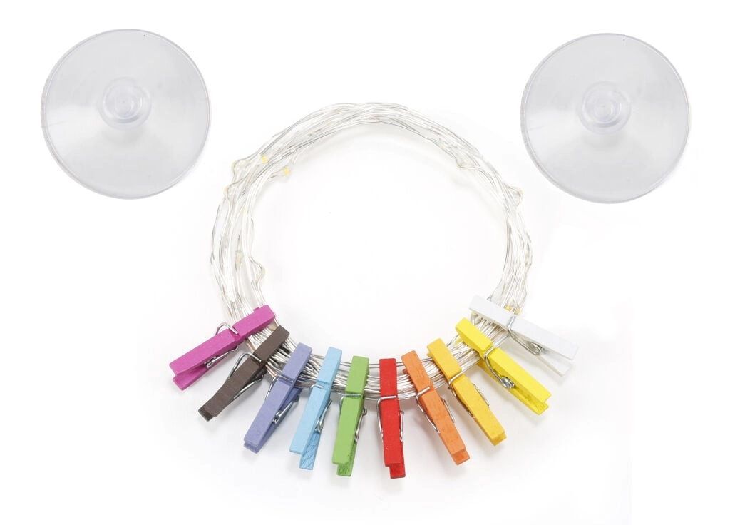Kikkerland - Mini Clothspin String Lights