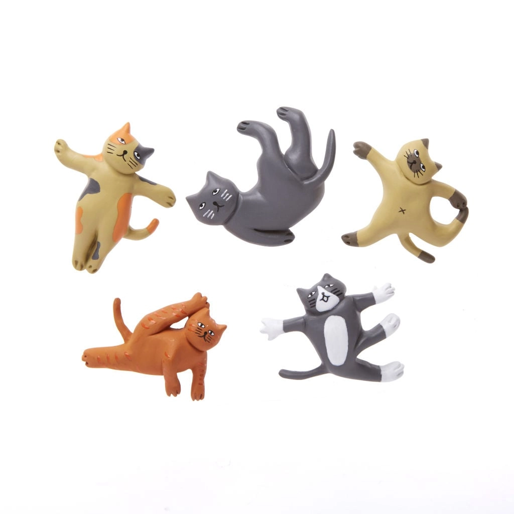 Cat Yoga Magnets (MG89) 1225689 MG89