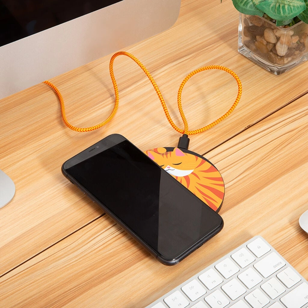 Kikkerland - Sleepy Cat Wireless Charger