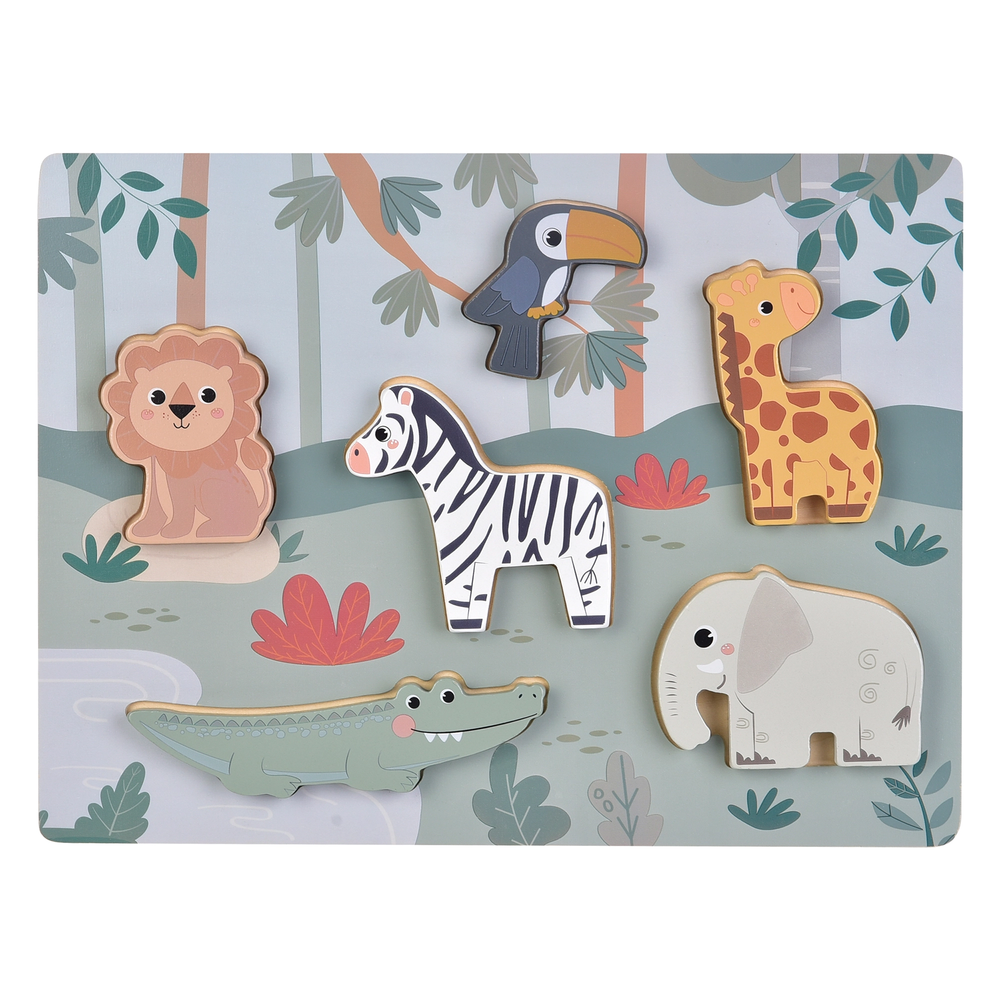 Kinder and Kids - Jungle Puzzle