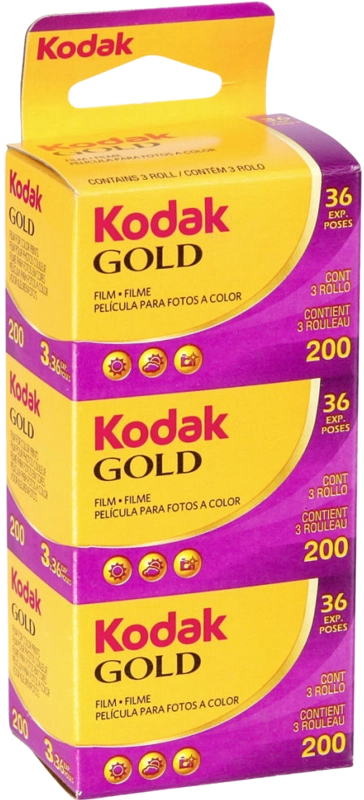 Kodak film Gold 200/36x3 111913 1880806