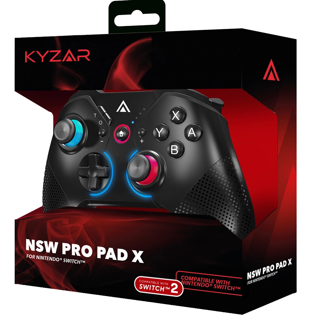 Kyzar Switch PRO Controller - Black