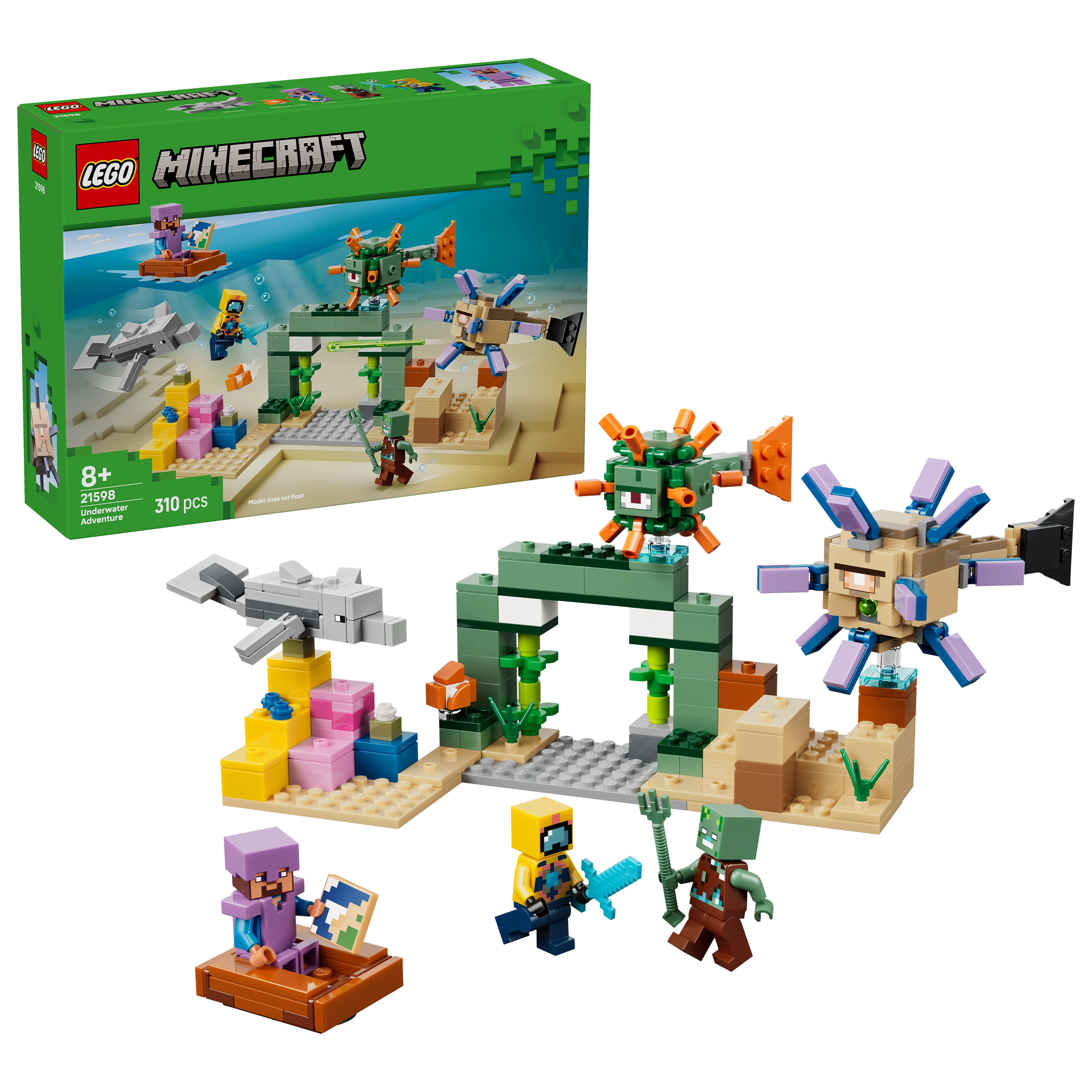 Lego 21598 - Minecraft Underwater Adventure