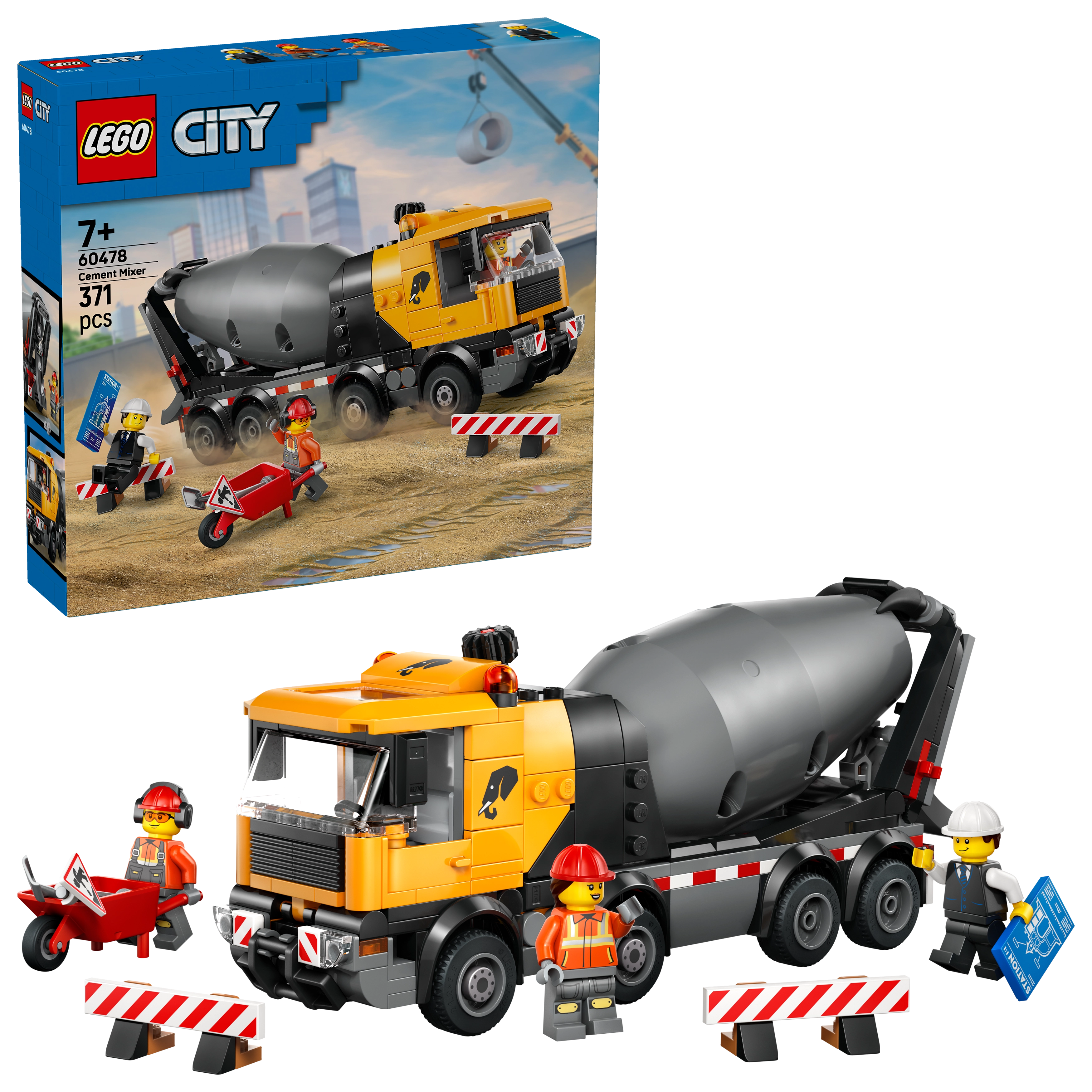LEGO City Betoniarka (60478) 60478 WPLGPS0UG060478