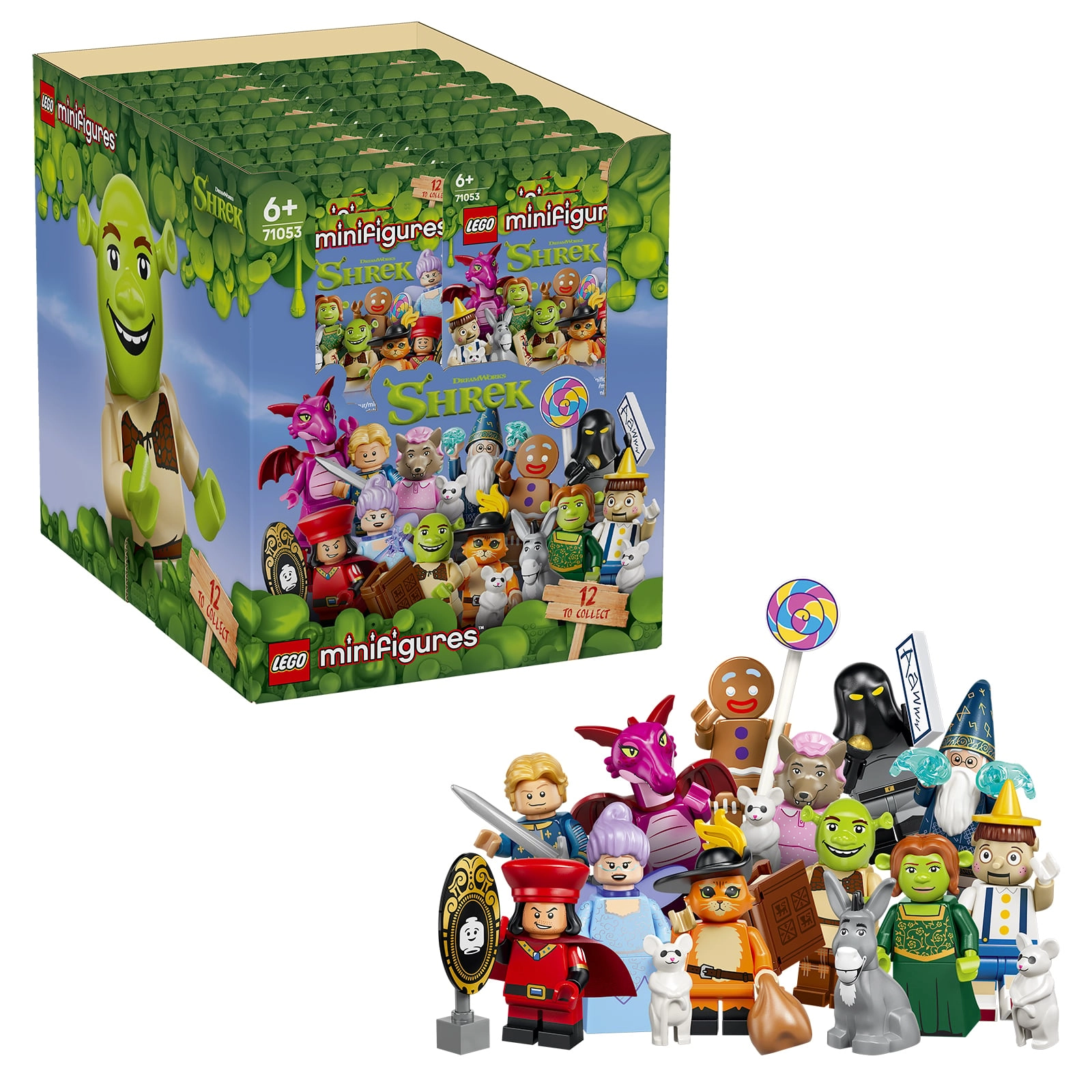 LEGO(R) MINIFIGURES 71053 Seria Shrek 5702018067024