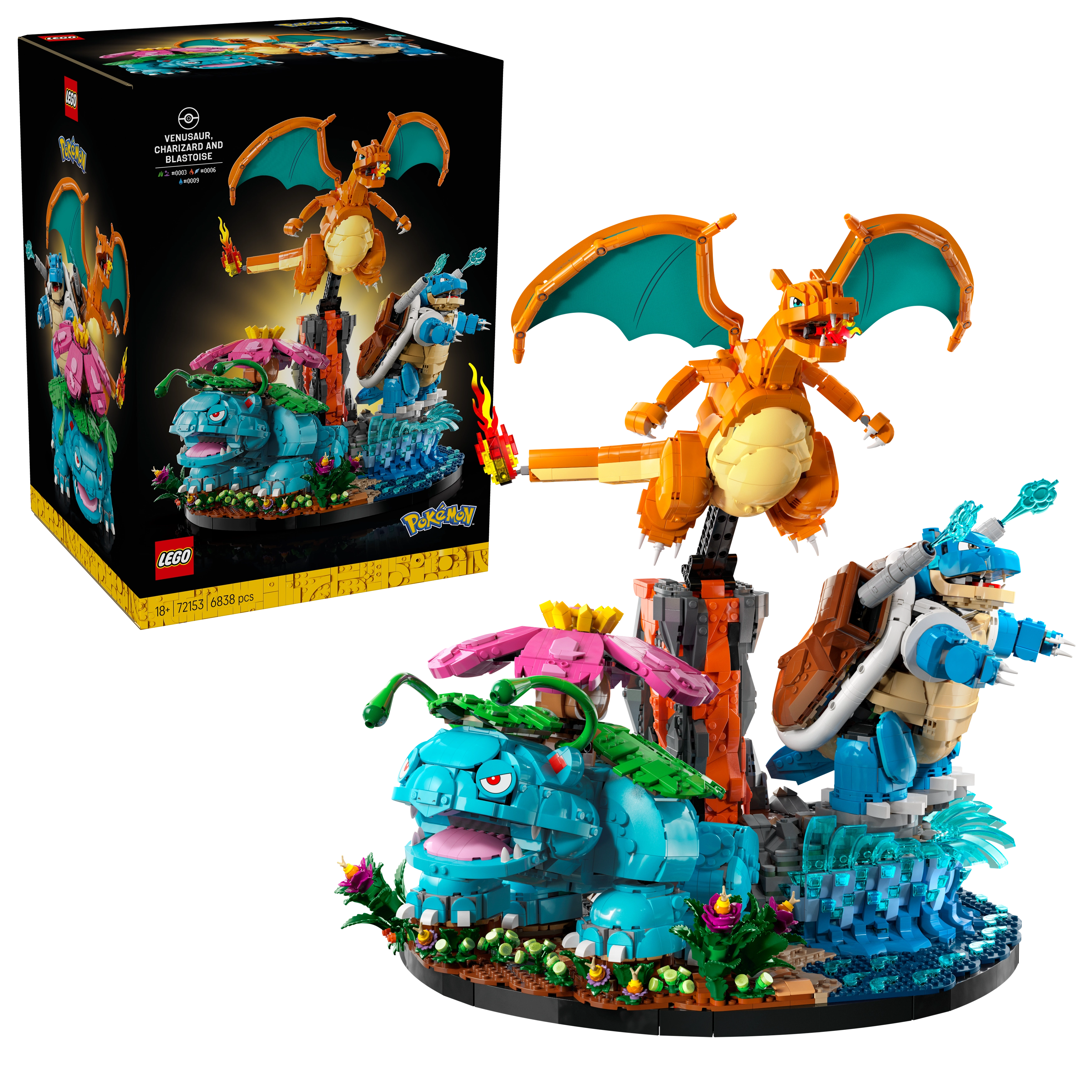 LEGO - Pokemon - Venusaur  Charizard